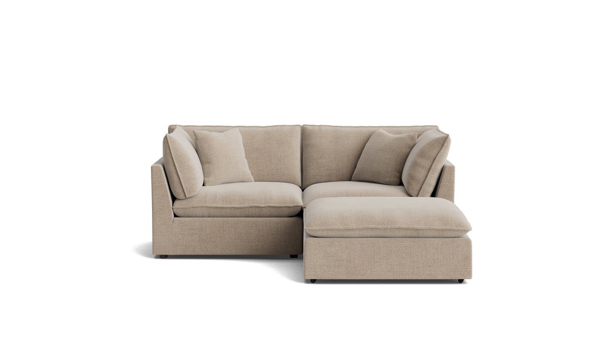 Chill Time 3-Piece Modular Sectional, Champagne_image