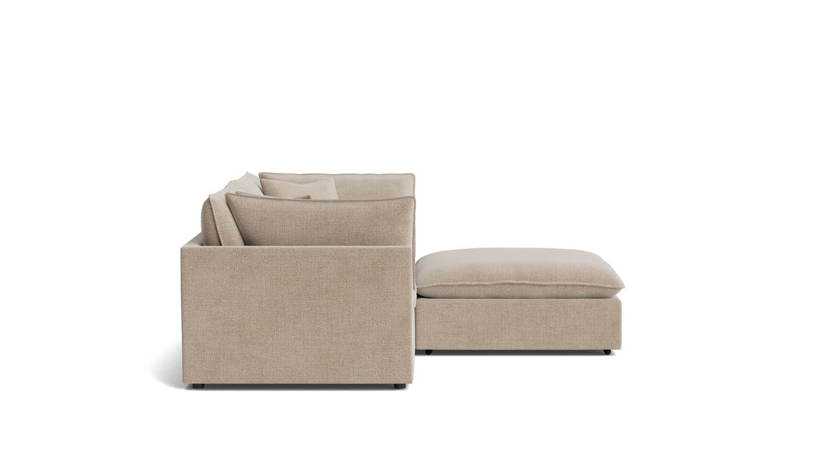 Chill Time 3-Piece Modular Sectional, Champagne