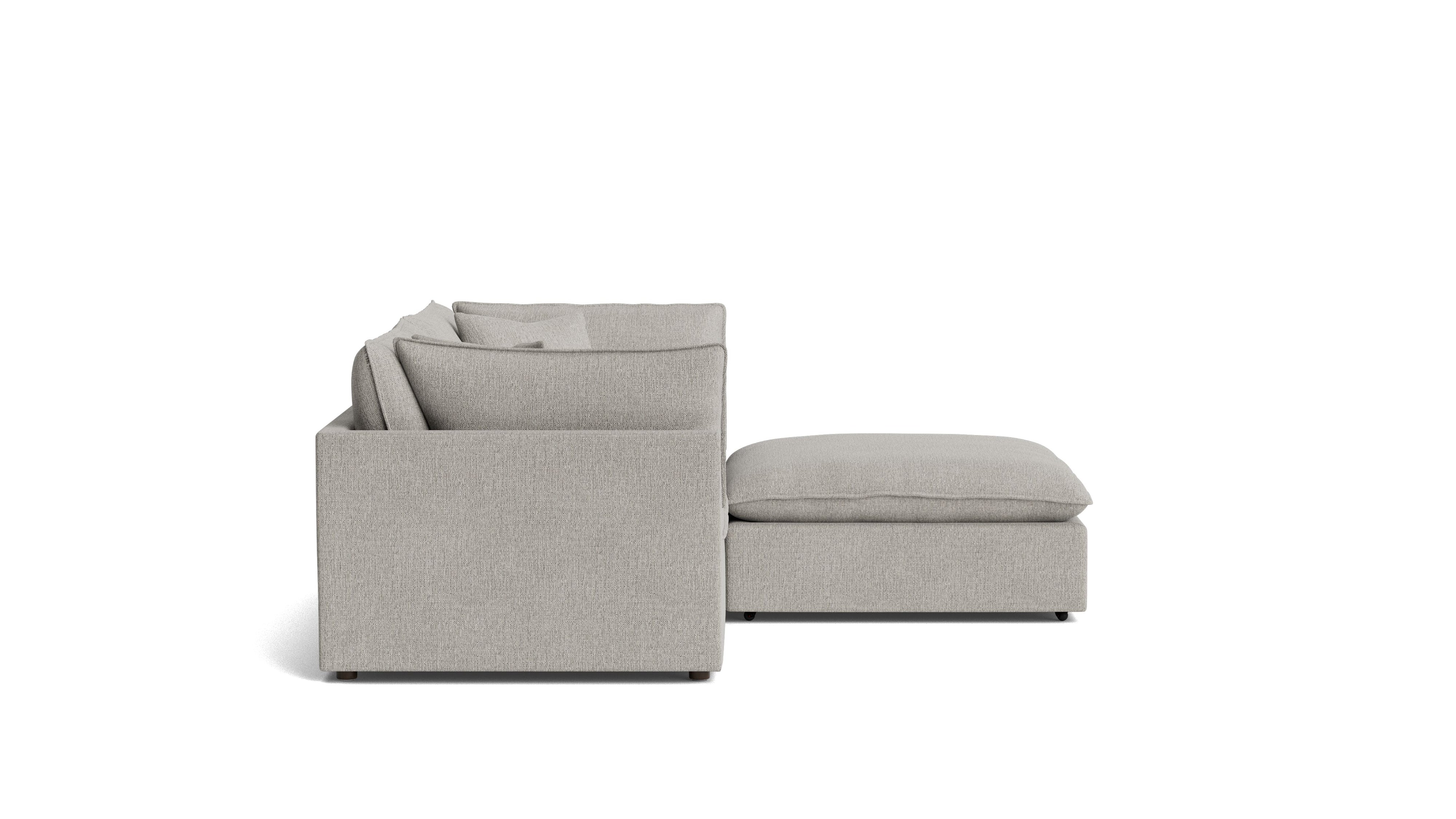 Chill Time 3 - Piece Modular Sectional, Heather - Sundays CompanySEC-YJ-048-065
