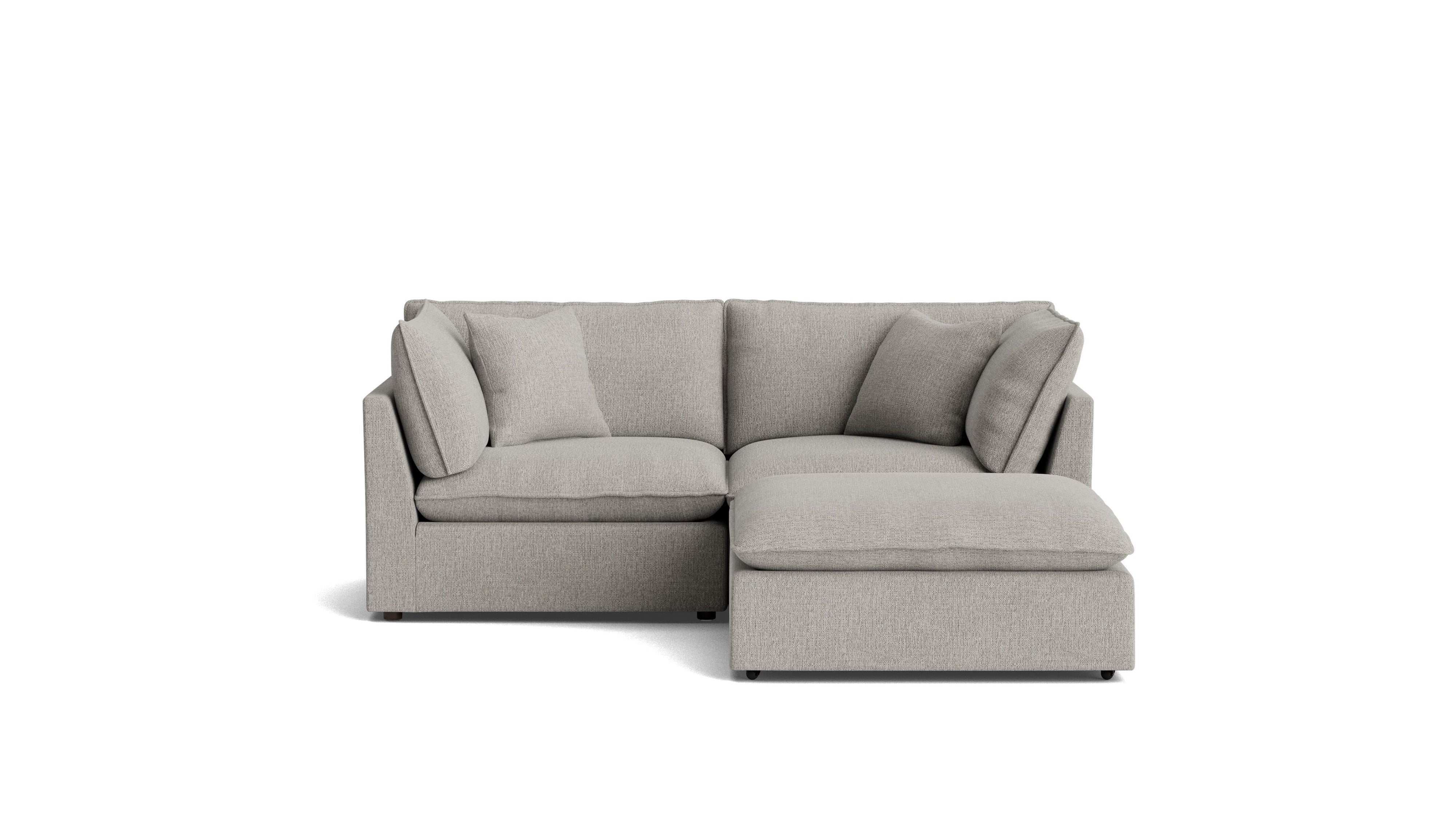 Chill Time 3 - Piece Modular Sectional, Heather - Sundays CompanySEC-YJ-048-065