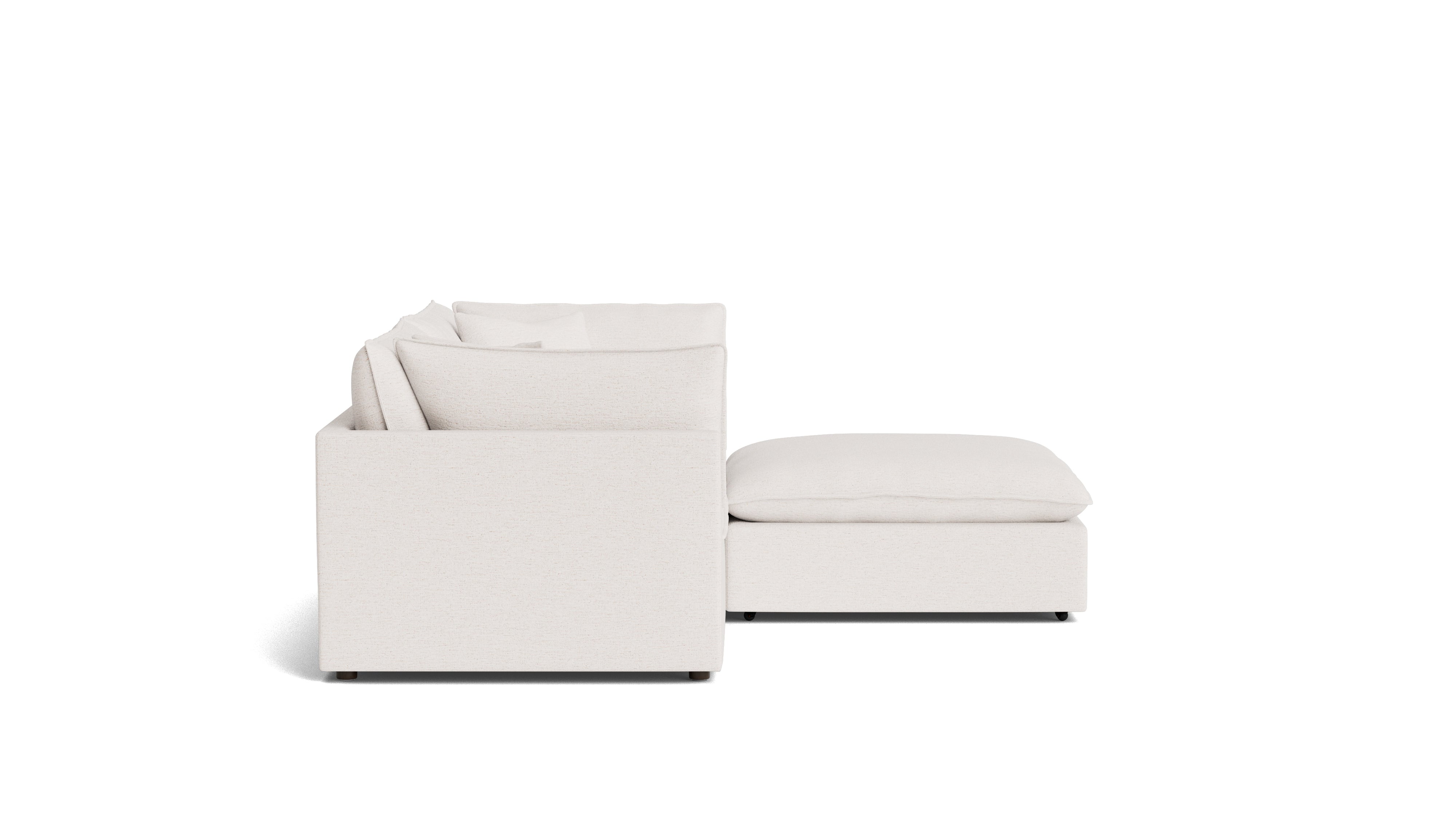 Chill Time 3-Piece Modular Sectional, Nomad Snow
