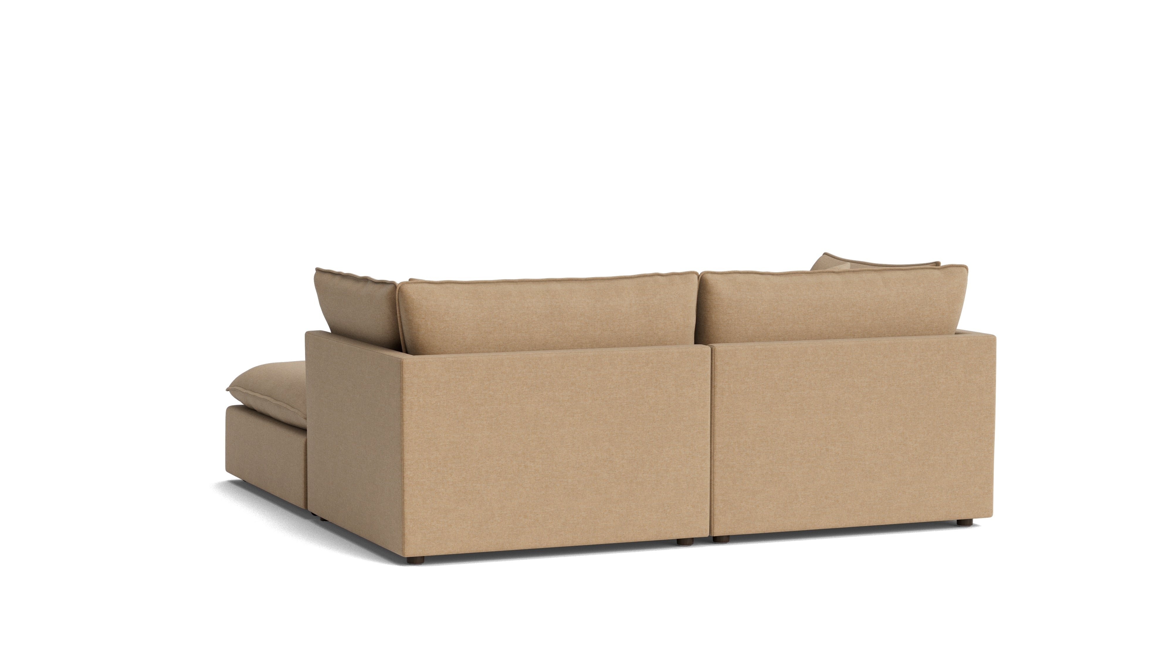 Chill Time 3 - Piece Modular Sectional, Hazelnut - Sundays CompanySEC-YJ-048-145