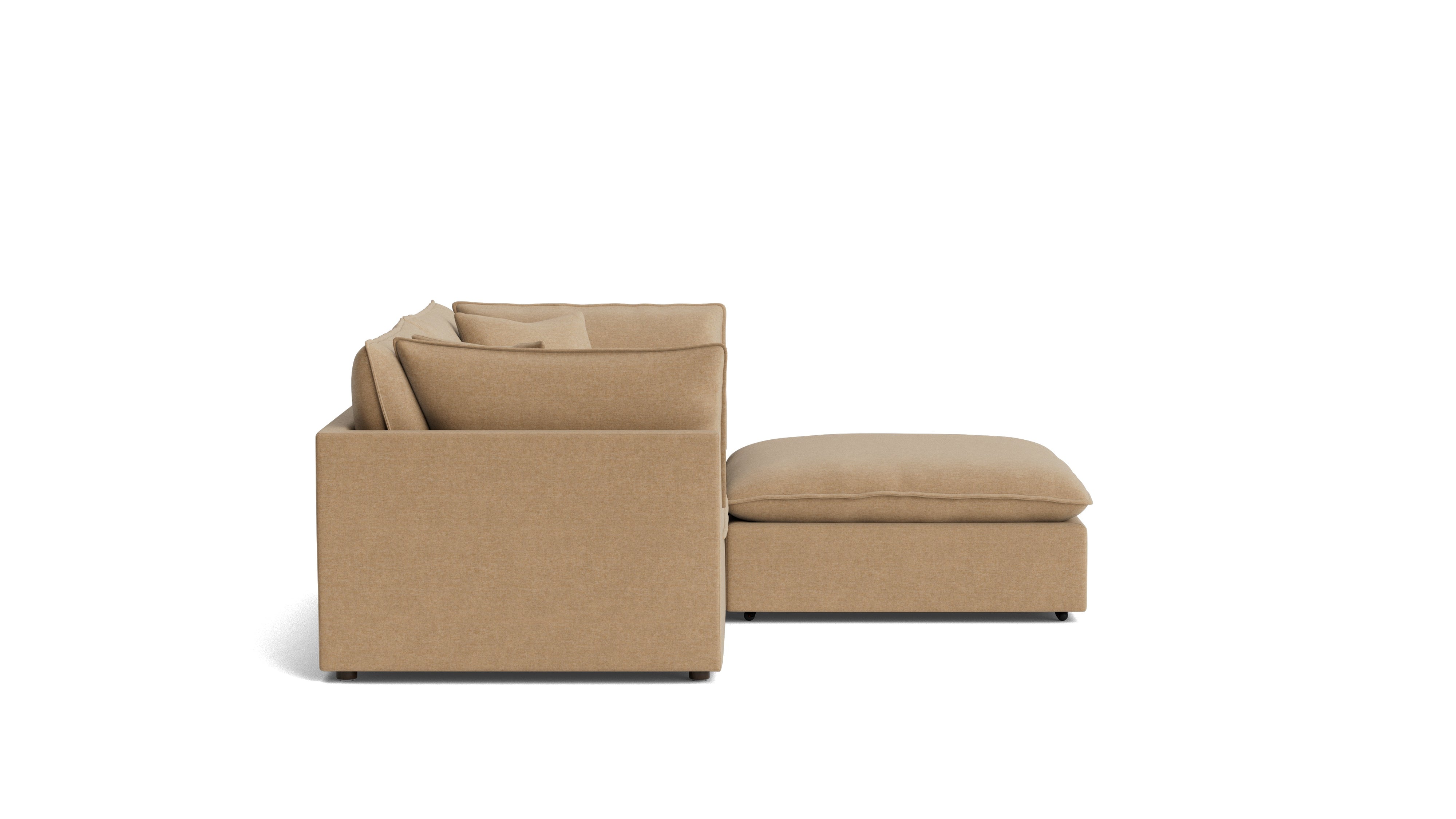 Chill Time 3 - Piece Modular Sectional, Hazelnut - Sundays CompanySEC-YJ-048-145