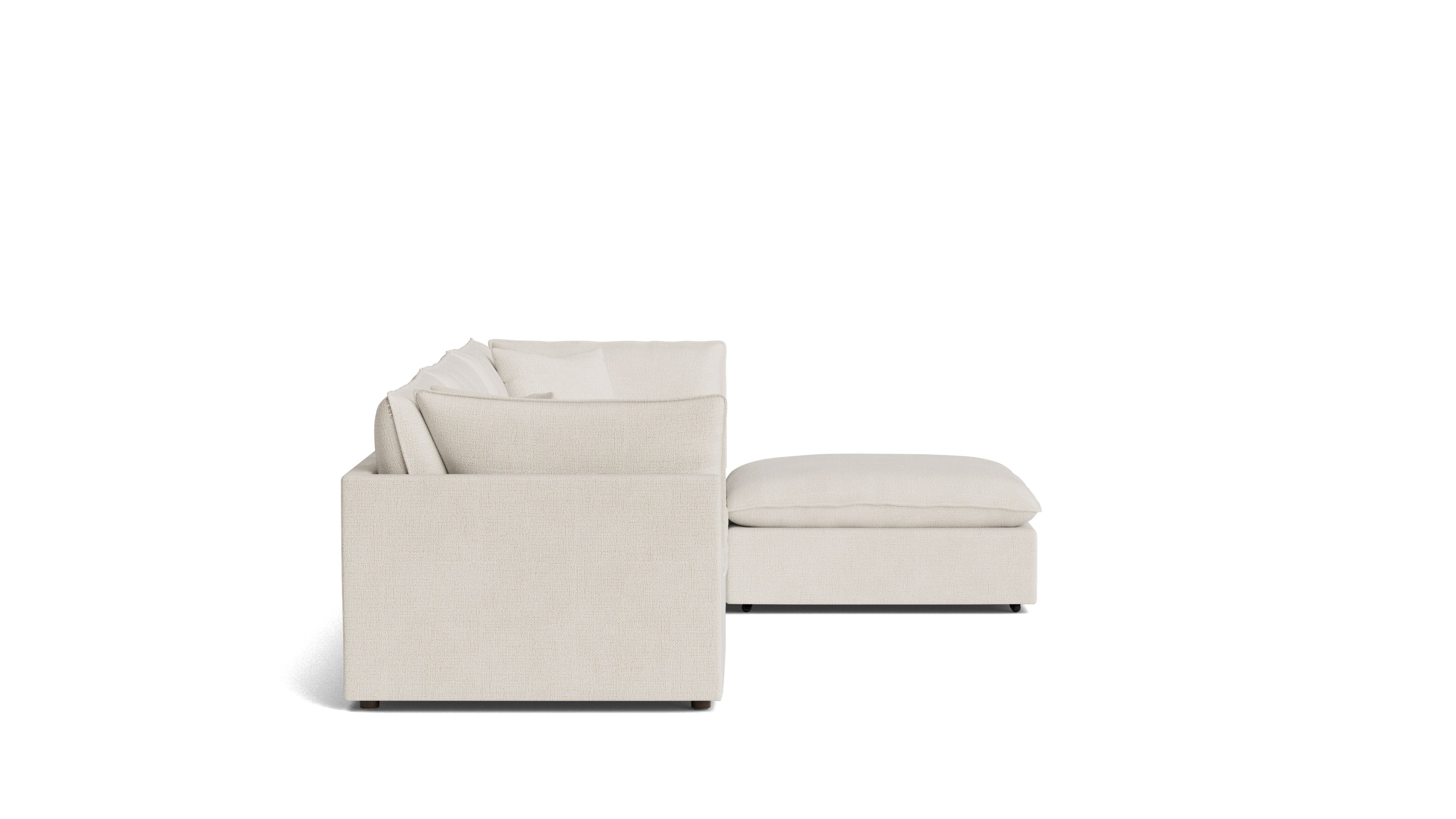 Chill Time 4 - Piece Modular Sectional, Birch - Sundays CompanySEC-YJ-049-024