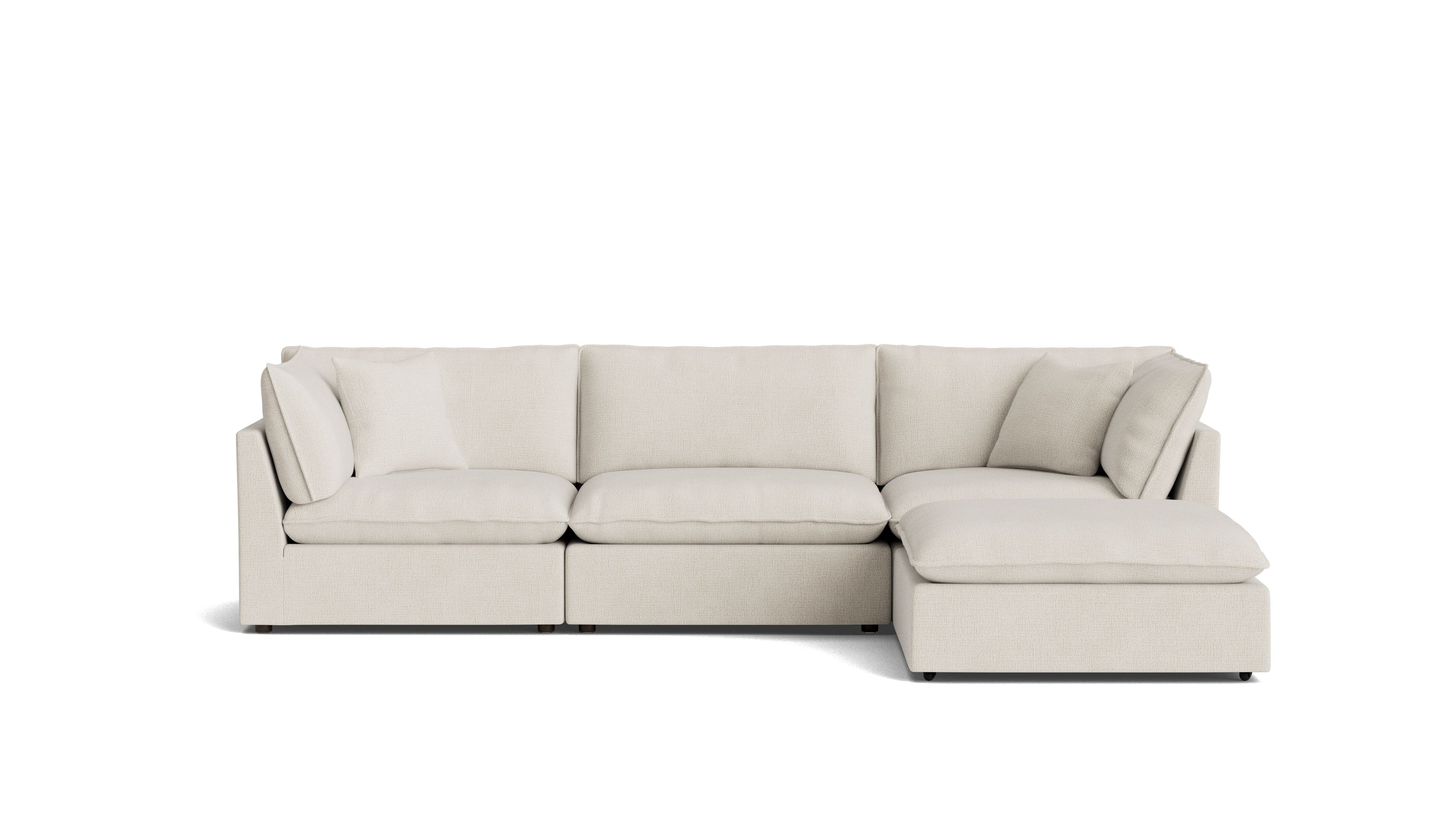 Chill Time 4 - Piece Modular Sectional, Birch - Sundays CompanySEC-YJ-049-024