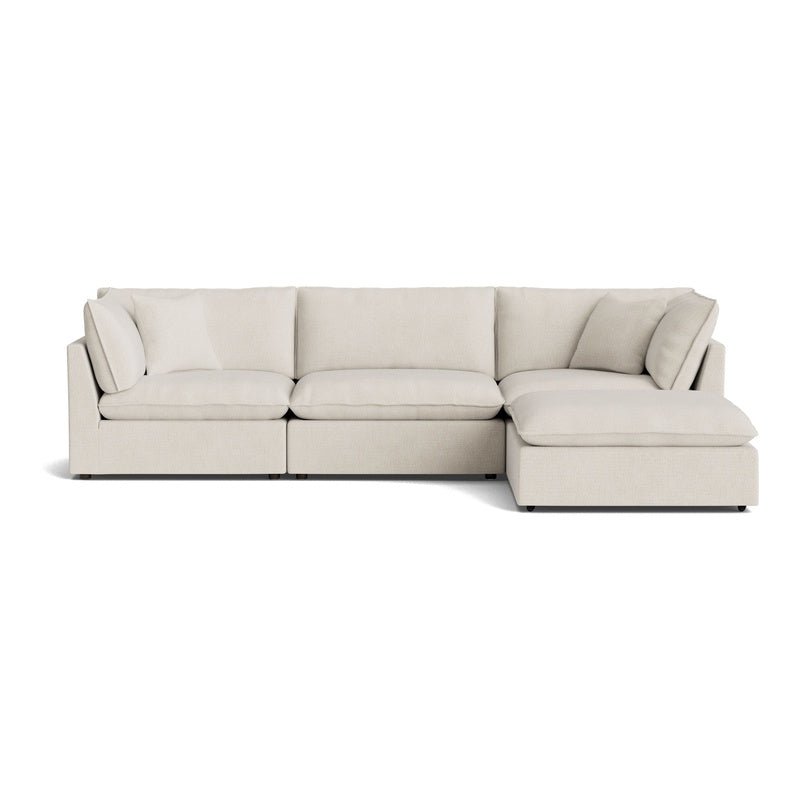 Chill Time 4-Piece Modular Sectional, Hazelnut
