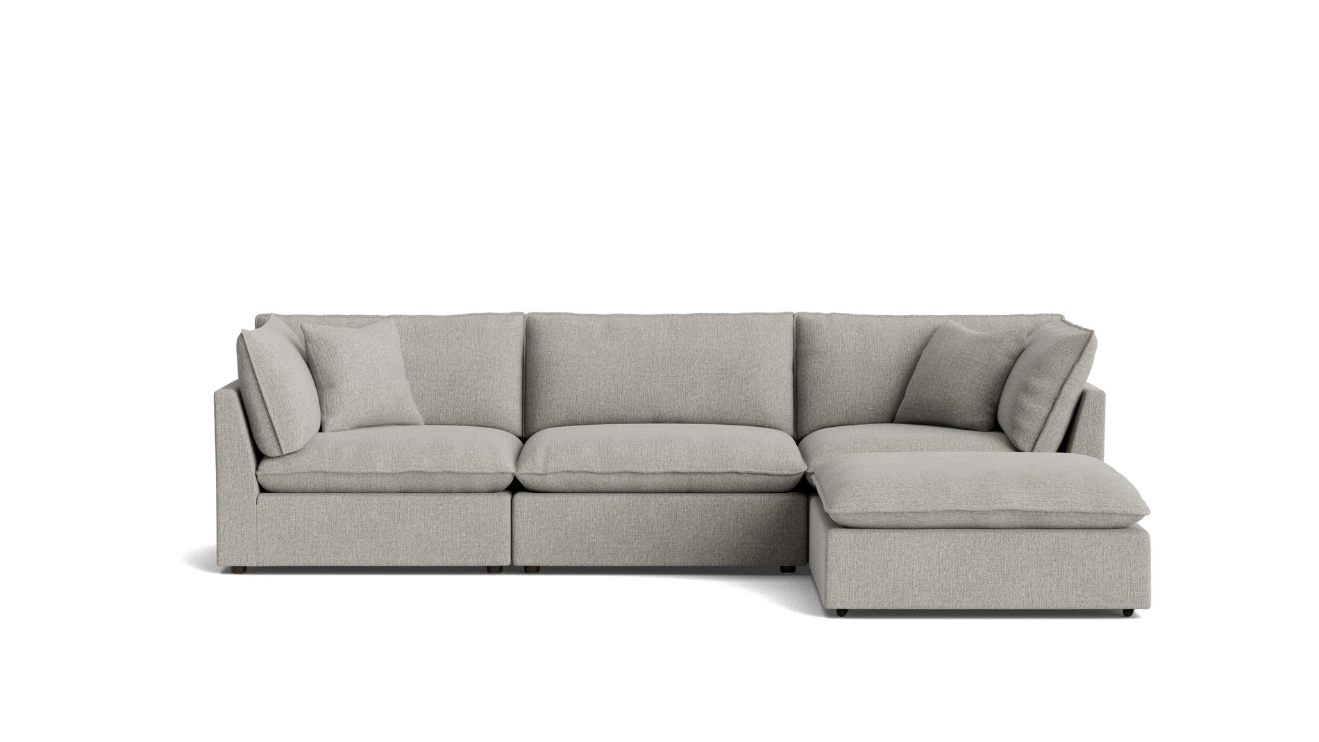 Chill Time 4-Piece Modular Sectional, Heather_image