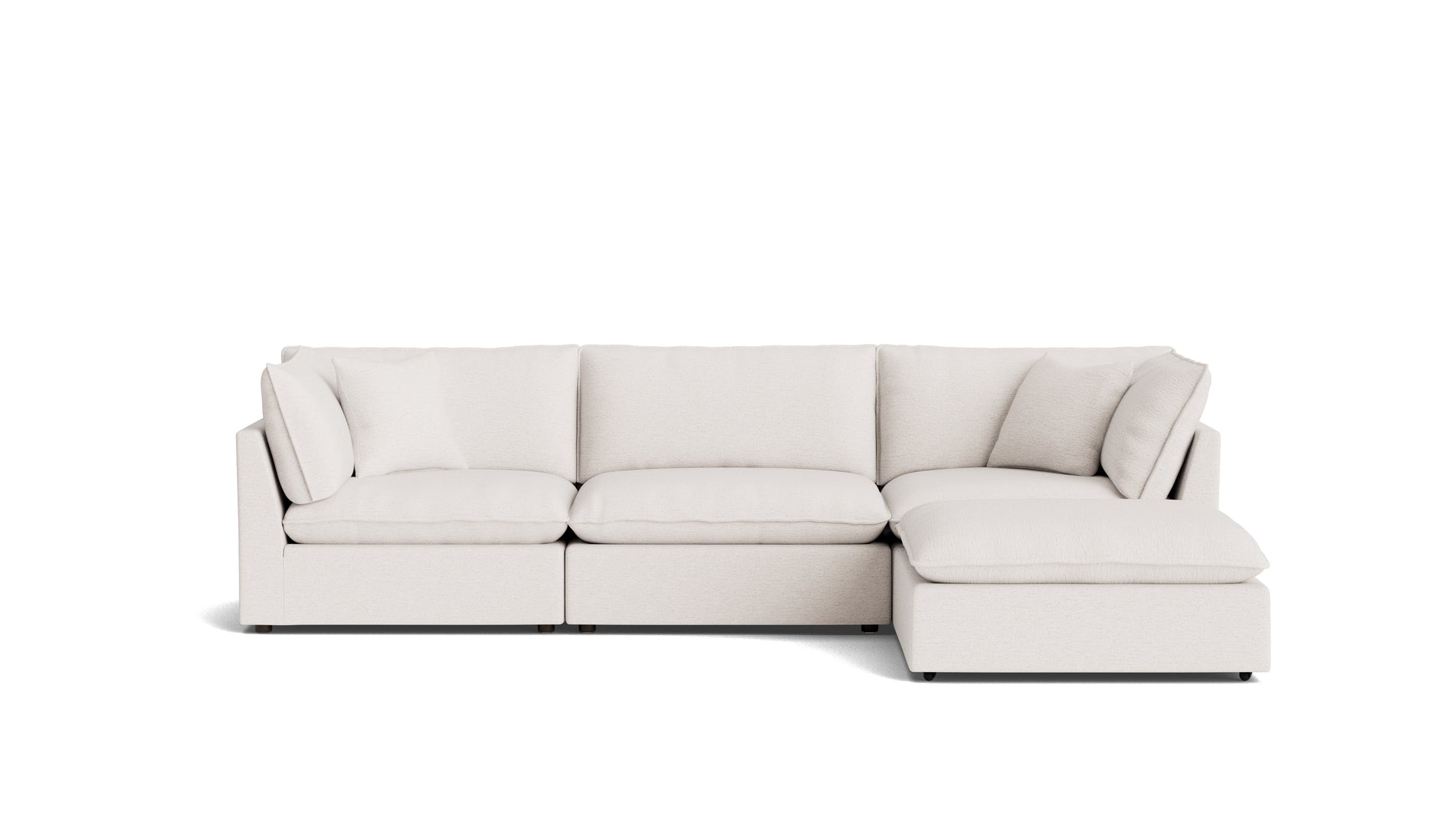 Chill Time 4-Piece Modular Sectional, Nomad Snow_image