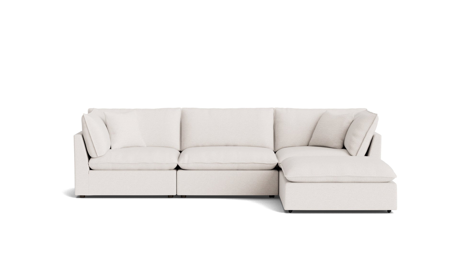Chill Time 4-Piece Modular Sectional, Nomad Snow_image