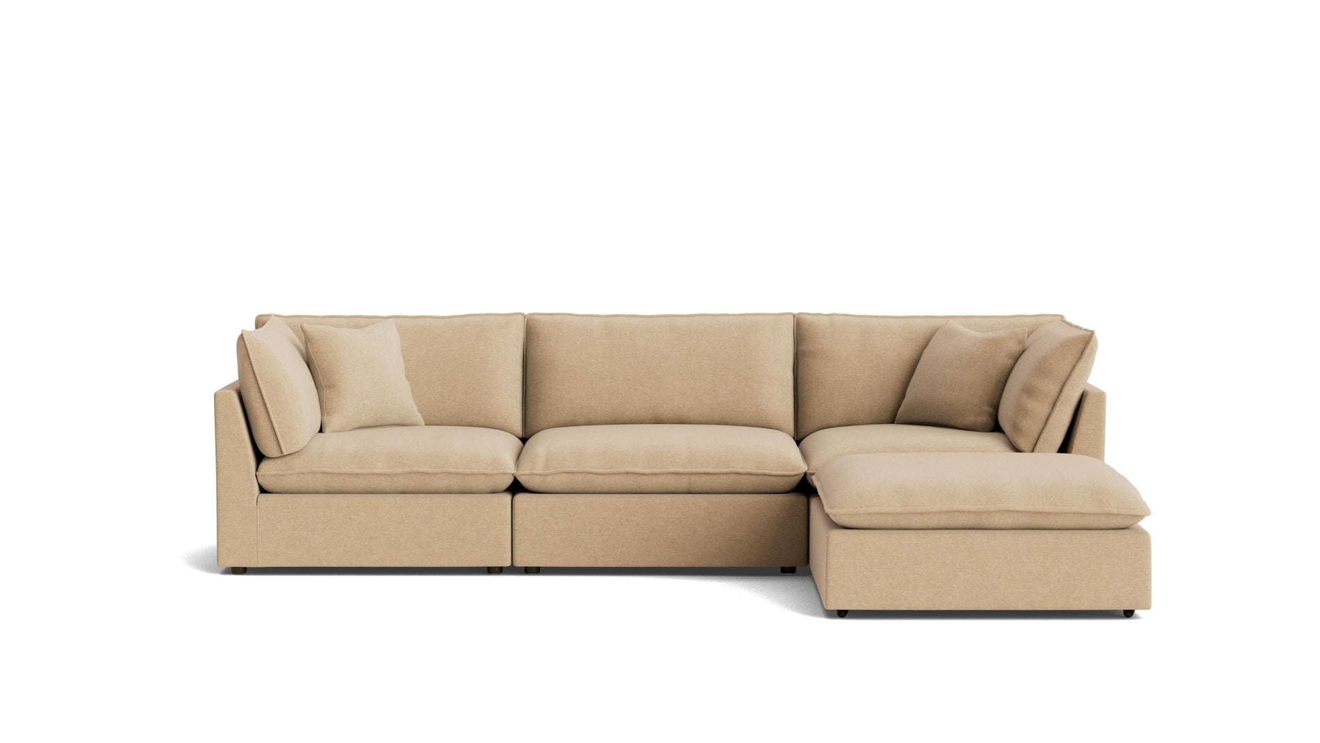 Chill Time 4-Piece Modular Sectional, Hazelnut_image