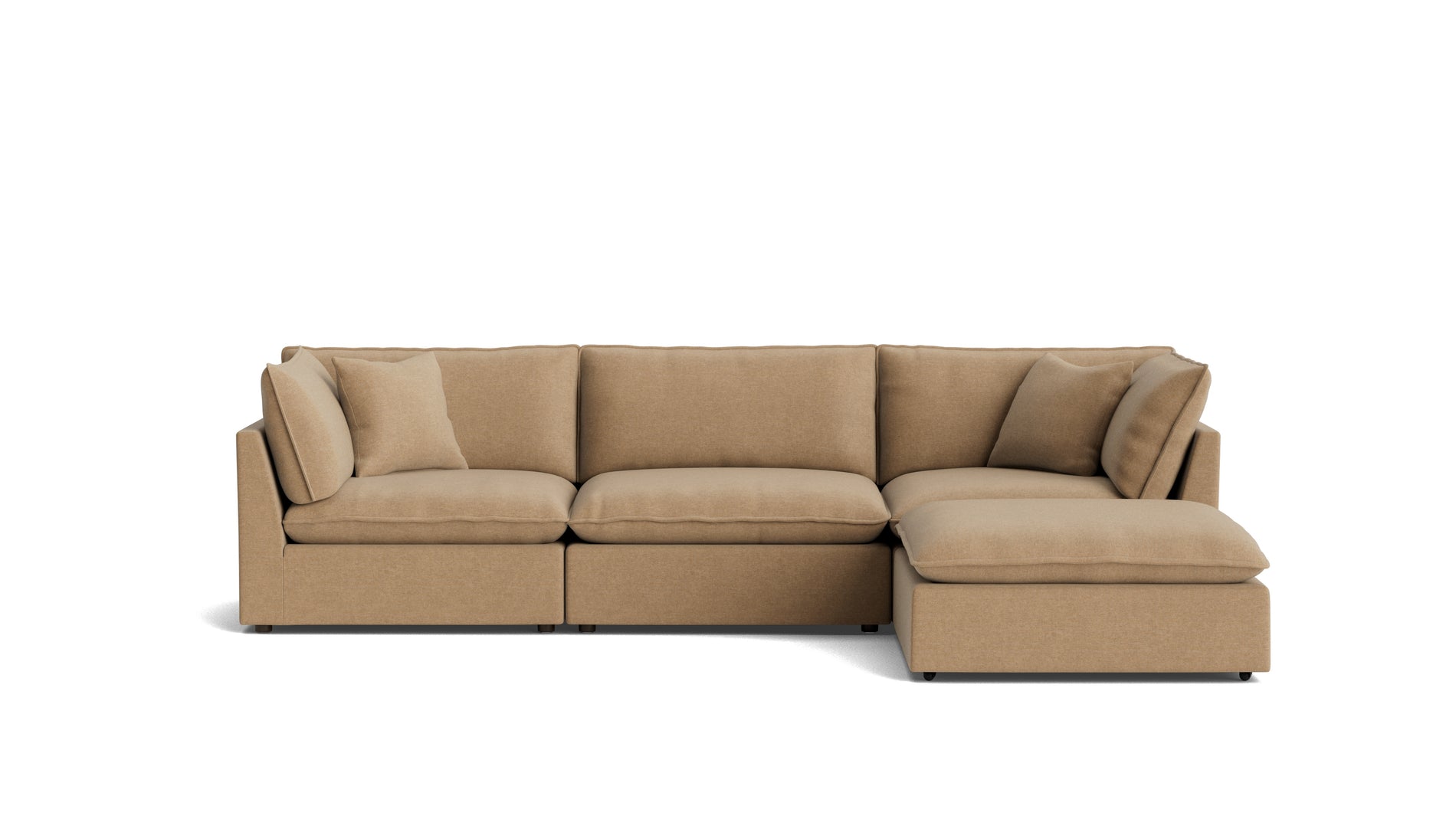 Chill Time 4-Piece Modular Sectional, Hazelnut_image