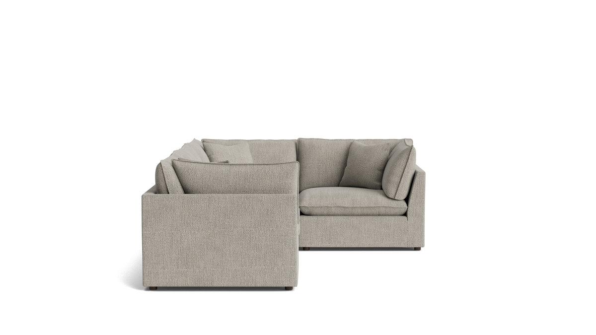 Chill Time 4-Piece Modular Sectional Closed, Oatmeal
