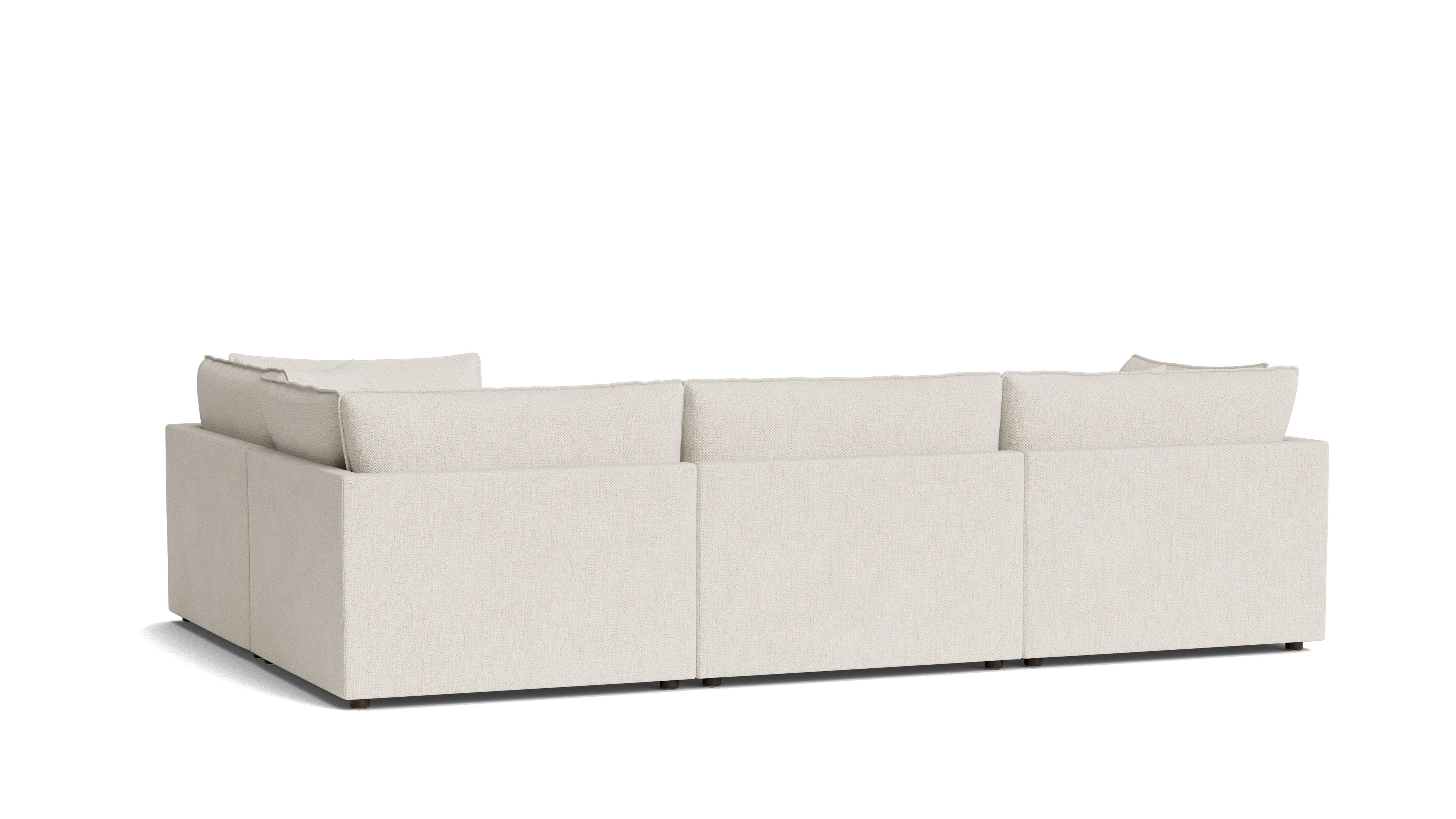 Chill Time 4 - Piece Modular Sectional Closed, Birch - Sundays CompanySEC-YJ-050-024