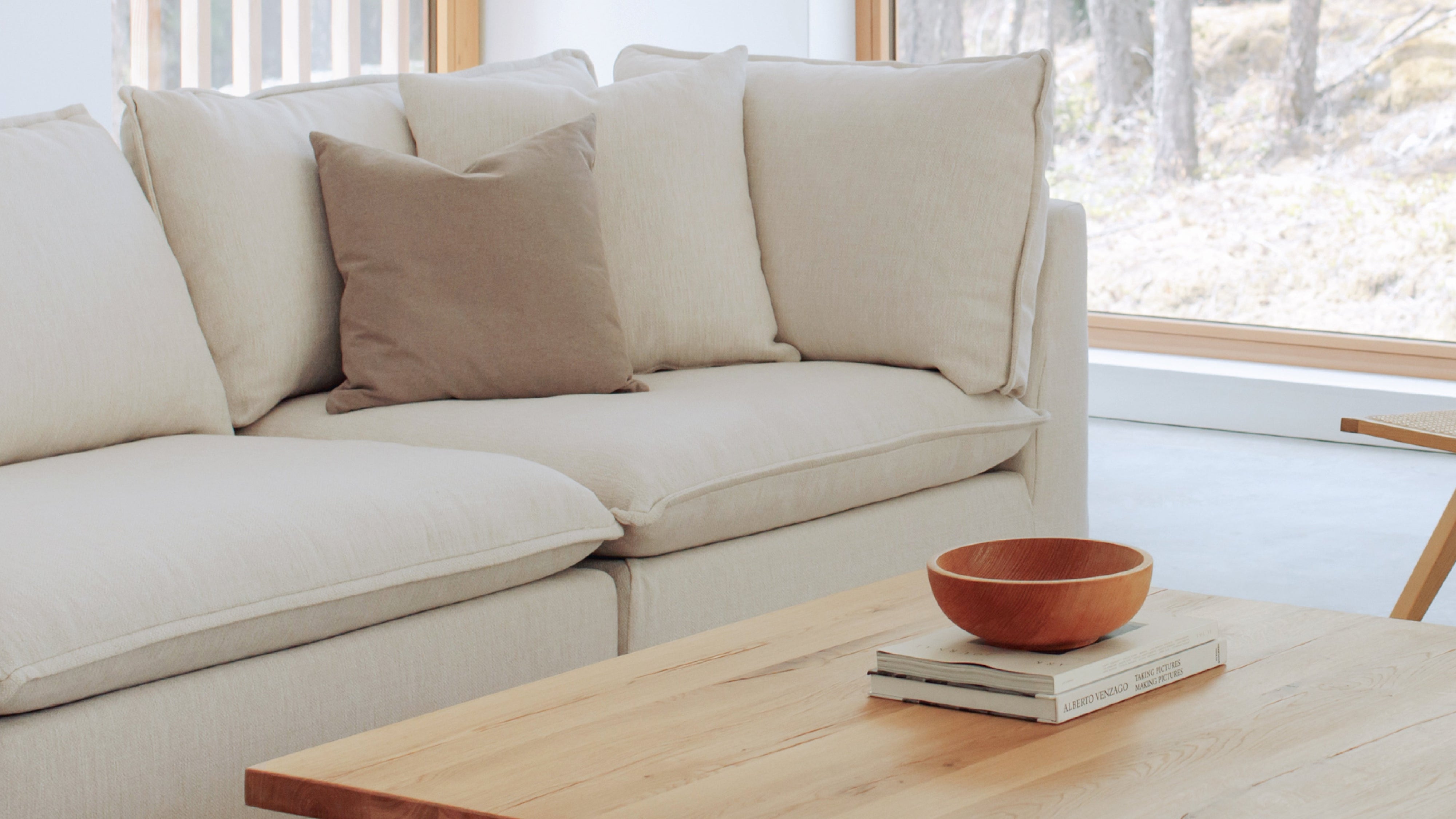 Chill Time 4-Piece Modular Sectional Closed, Birch