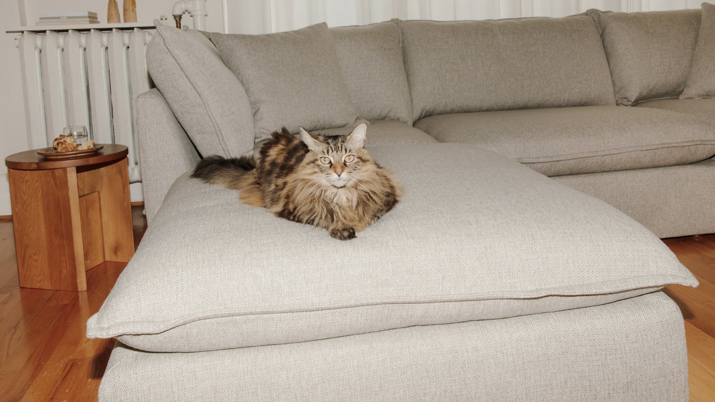 Chill Time 4-Piece Modular Sectional Closed, Heather