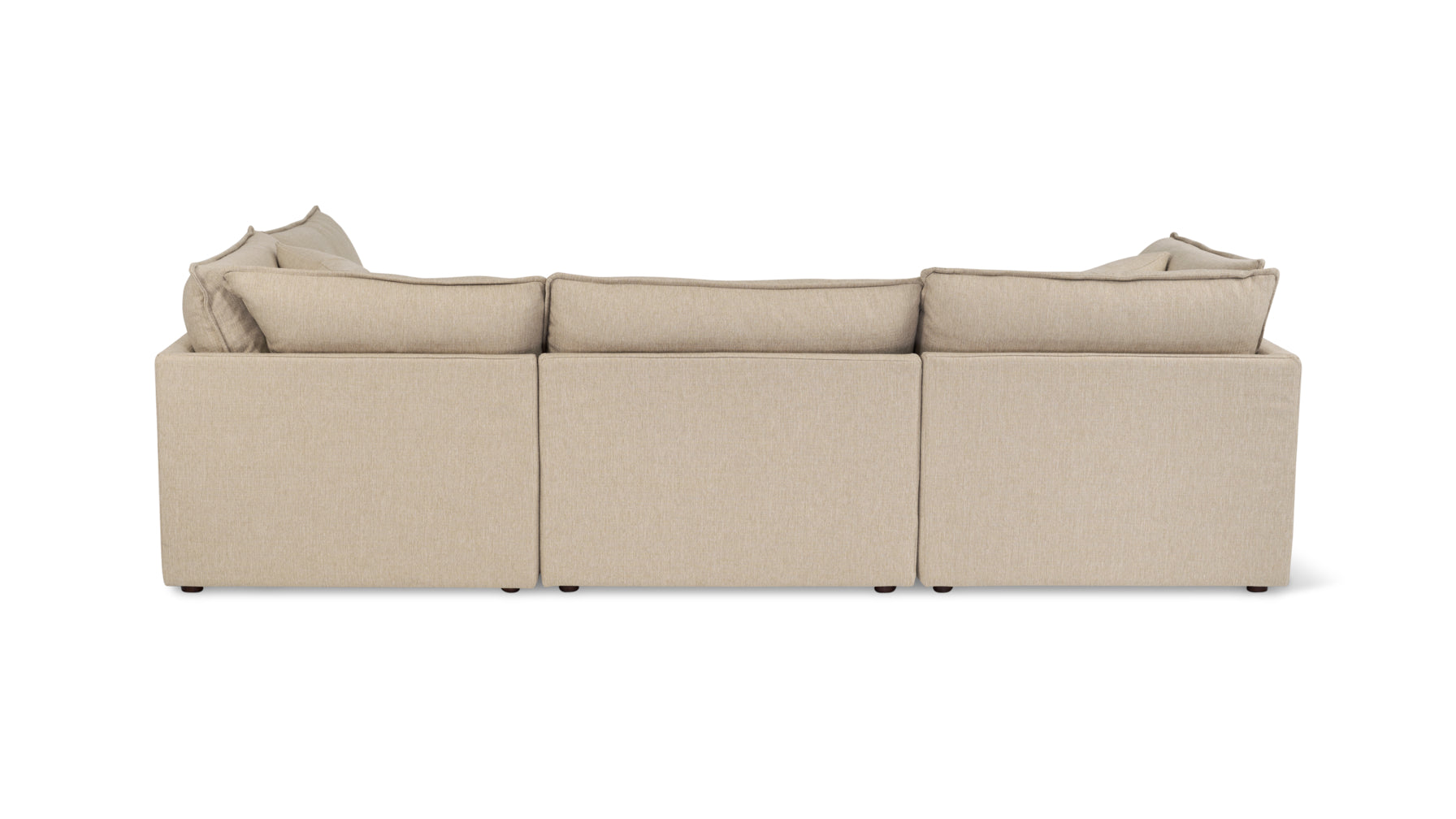 Chill Time 5-Piece Modular Sectional, Biscuit - Image 4