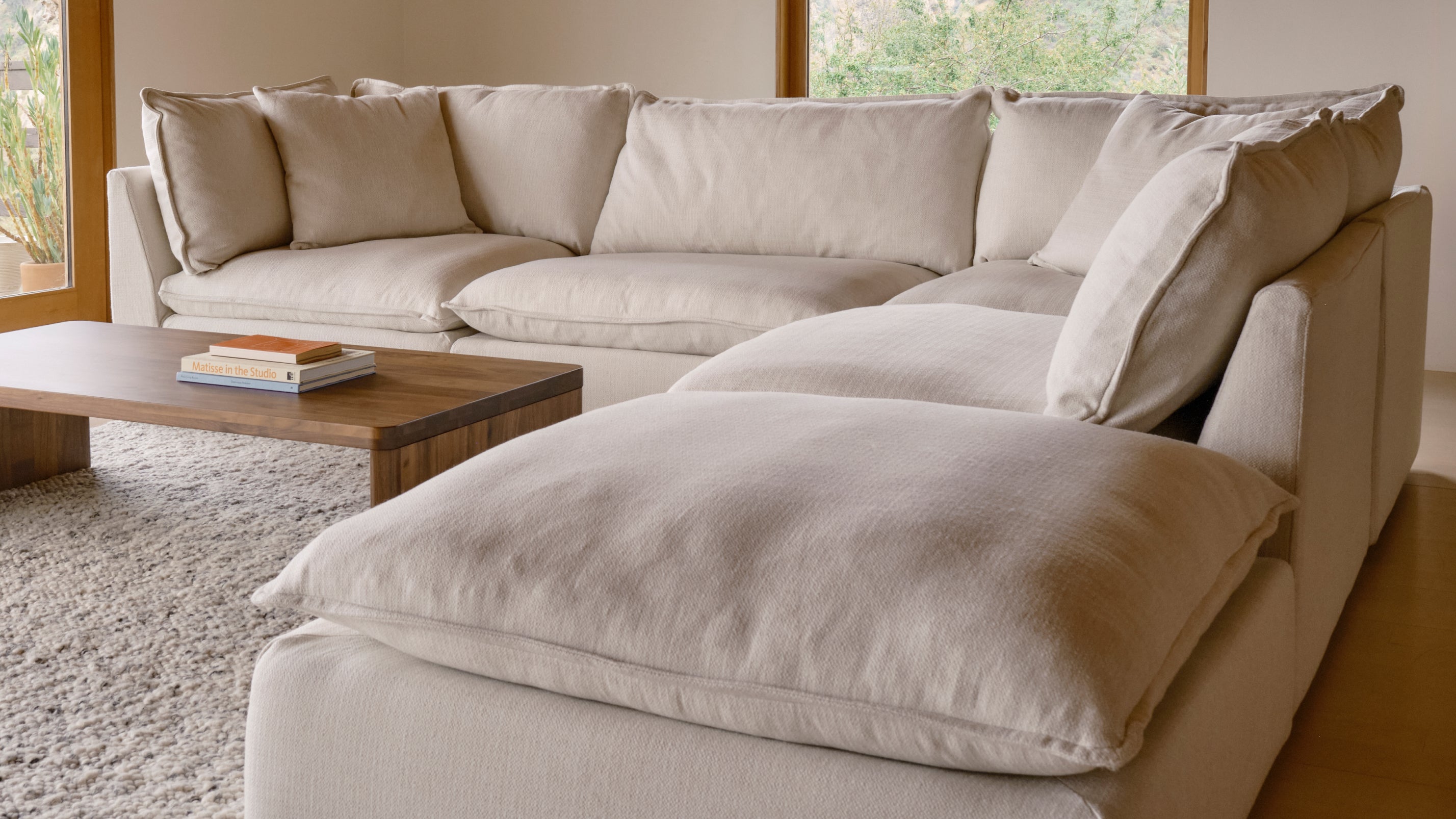 Chill Time 5-Piece Modular Sectional, Birch