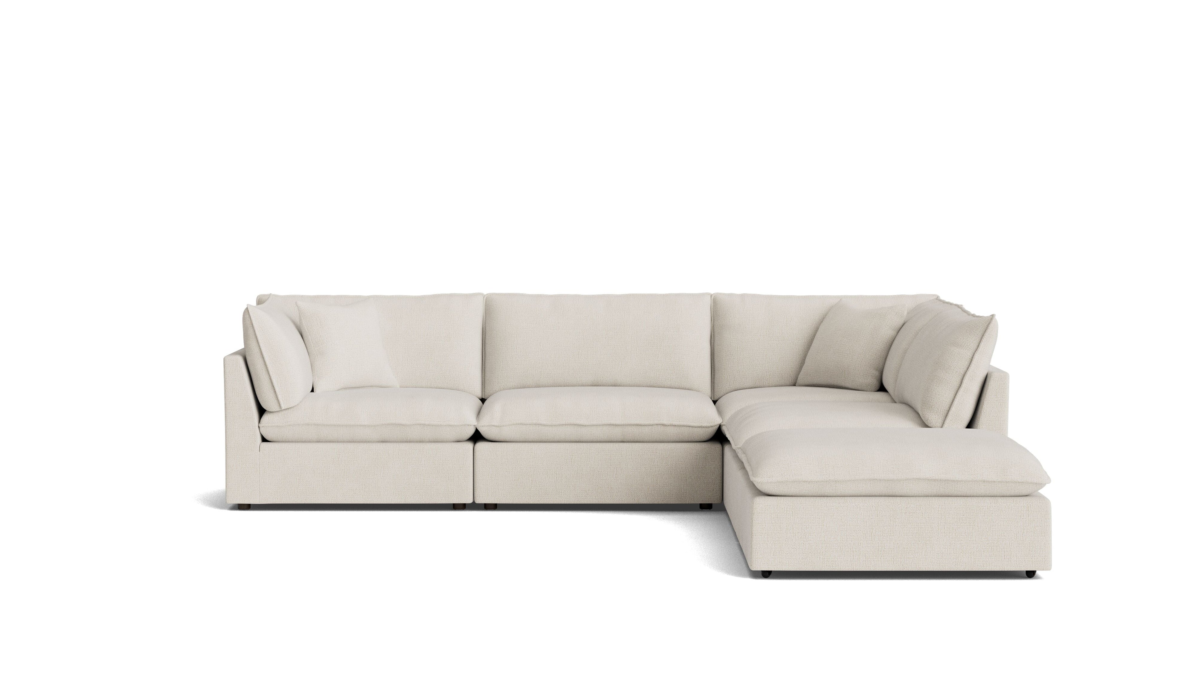 Chill Time 5-Piece Modular Sectional, Birch