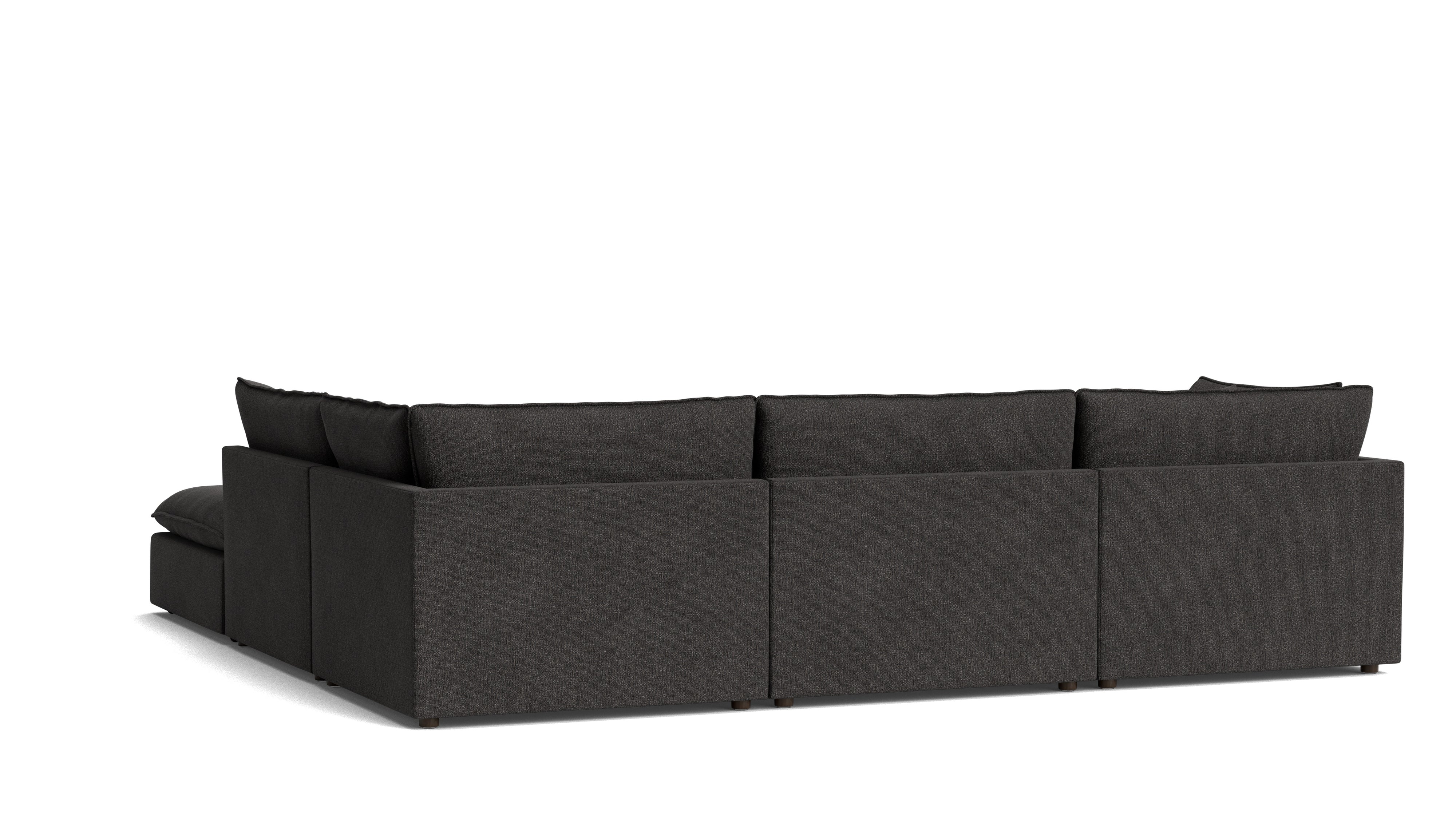 Chill Time 5 - Piece Modular Sectional, Dark Shadow - Sundays CompanySEC-YJ-051-025