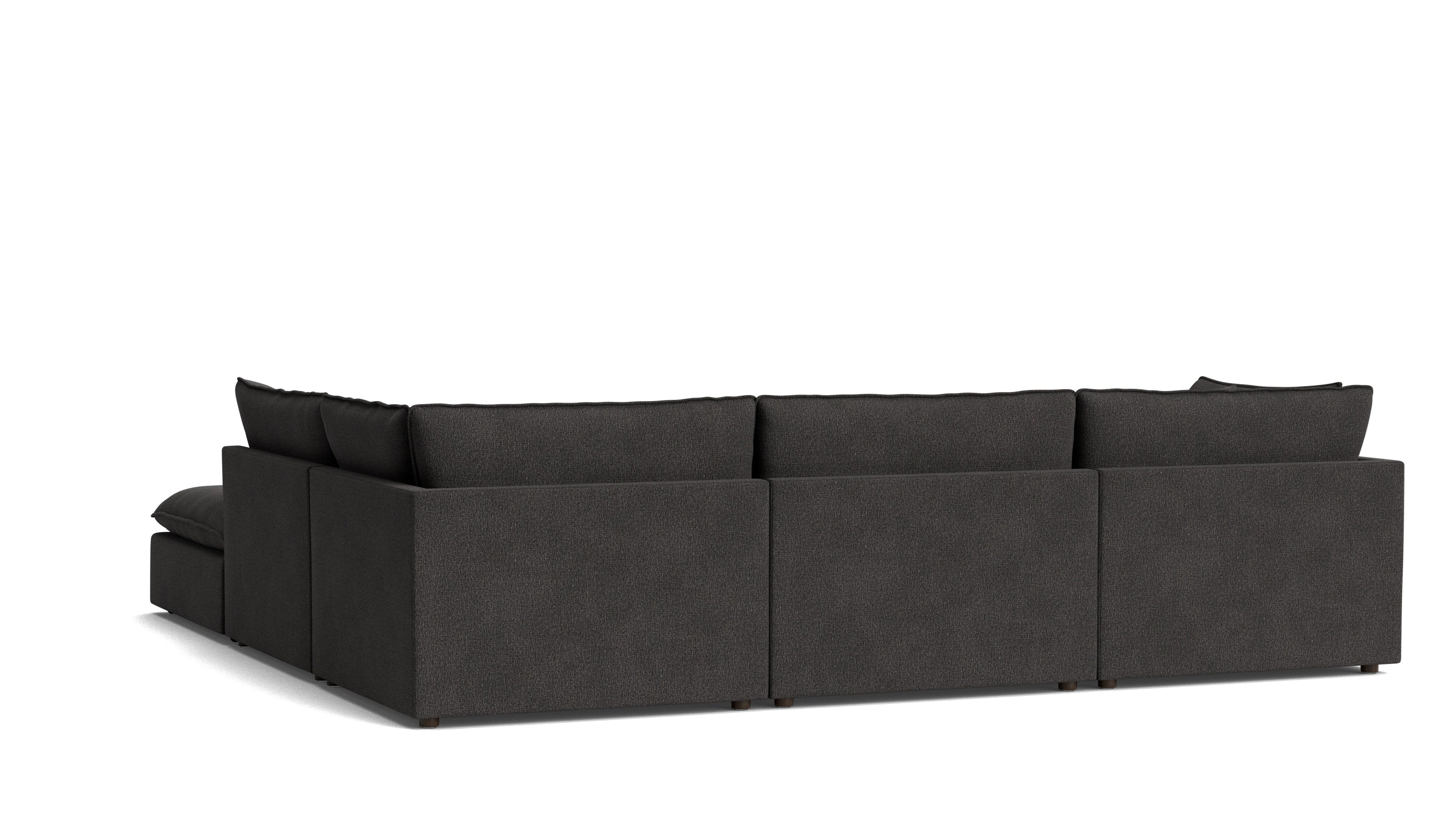 Chill Time 5-Piece Modular Sectional, Dark Shadow