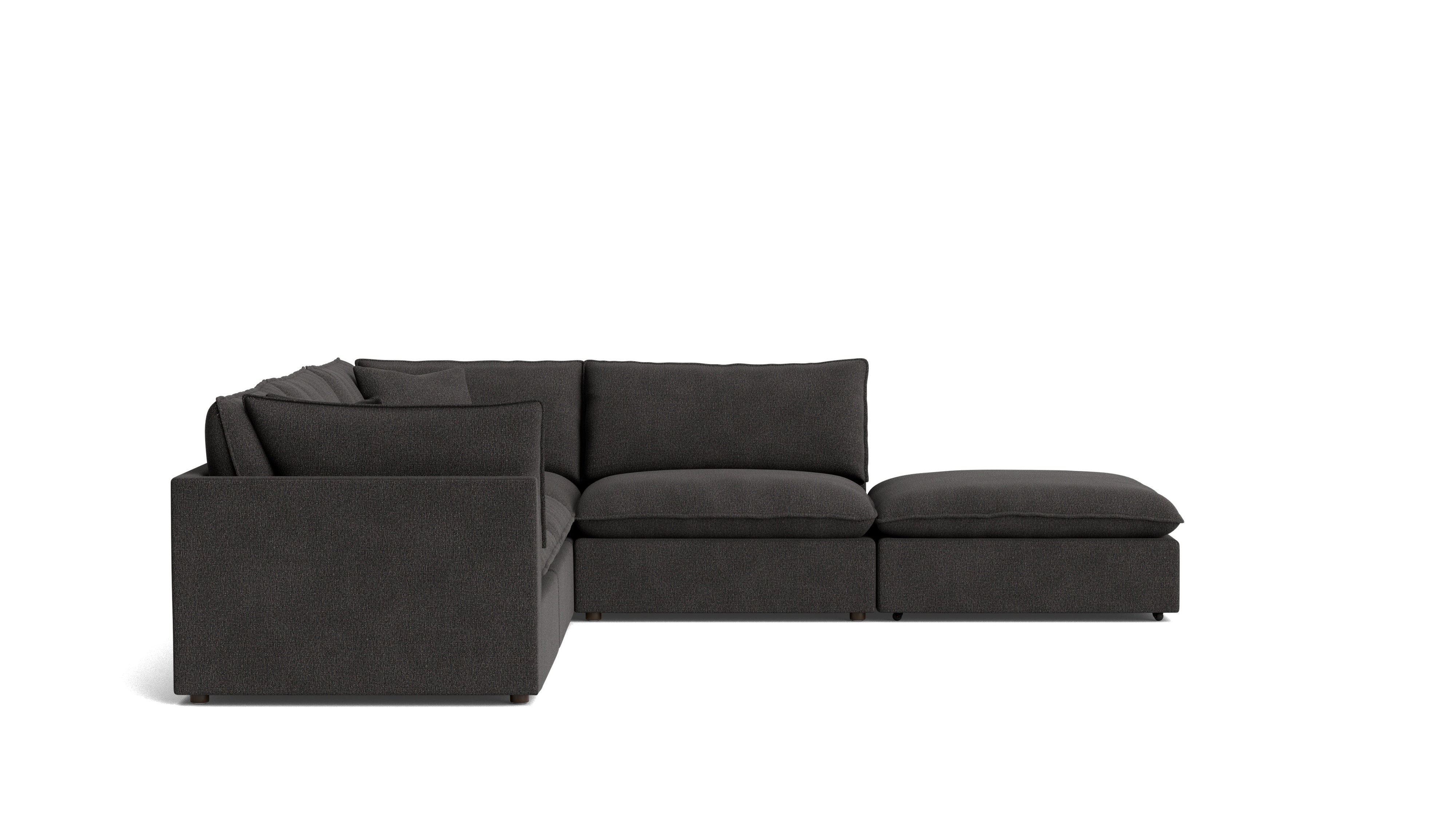 Chill Time 5-Piece Modular Sectional, Dark Shadow