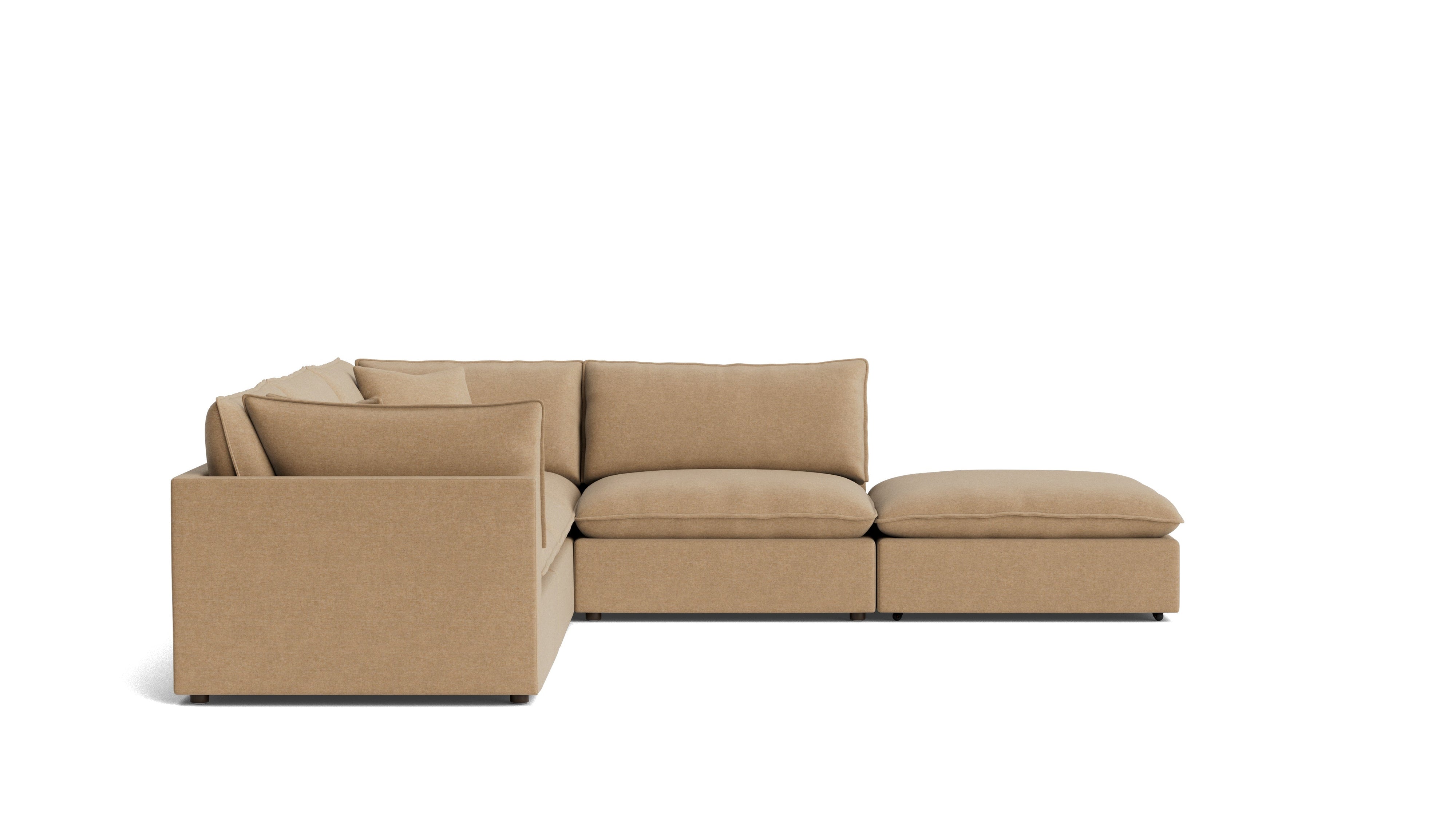 Chill Time 5-Piece Modular Sectional, Hazelnut