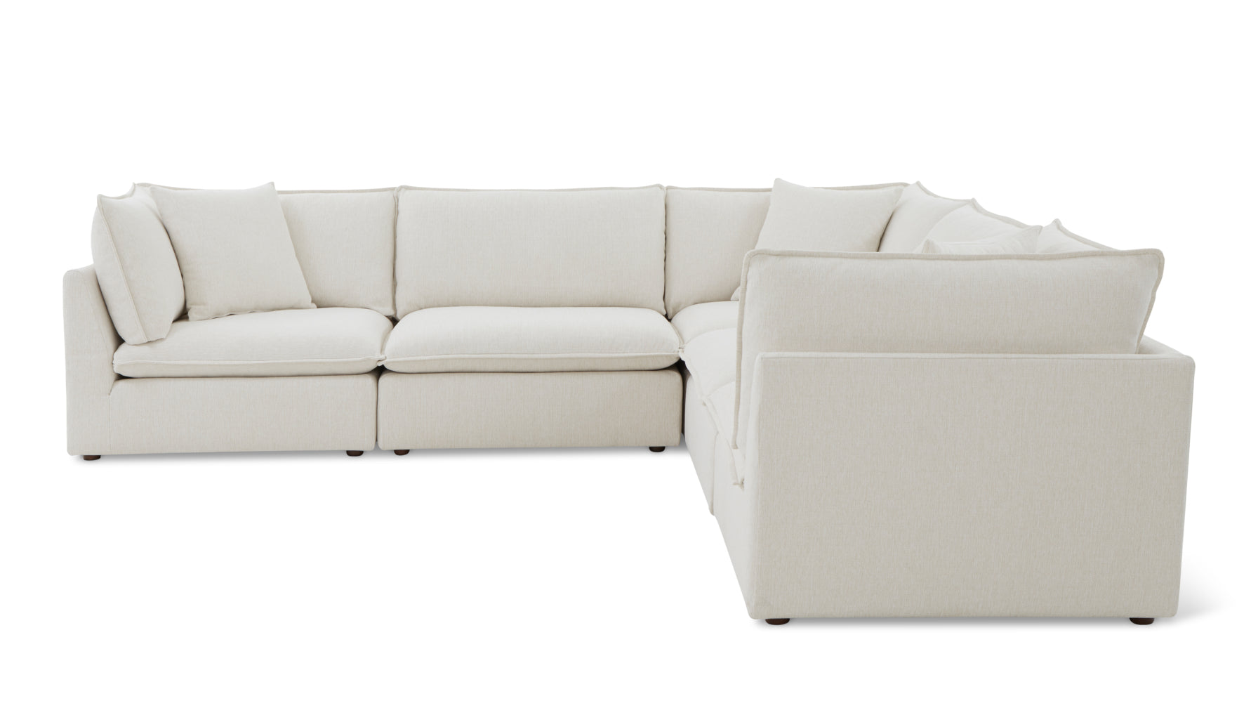 Chill Time 5-Piece Modular Sectional Closed, Birch - Image 1
