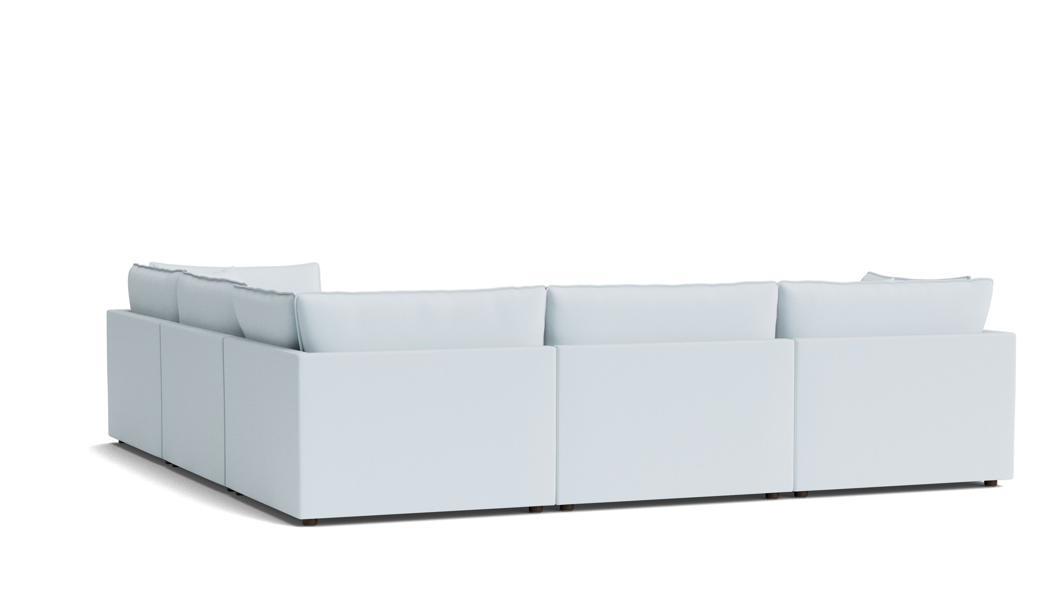 Chill Time 5-Piece Modular Sectional Closed, Cove