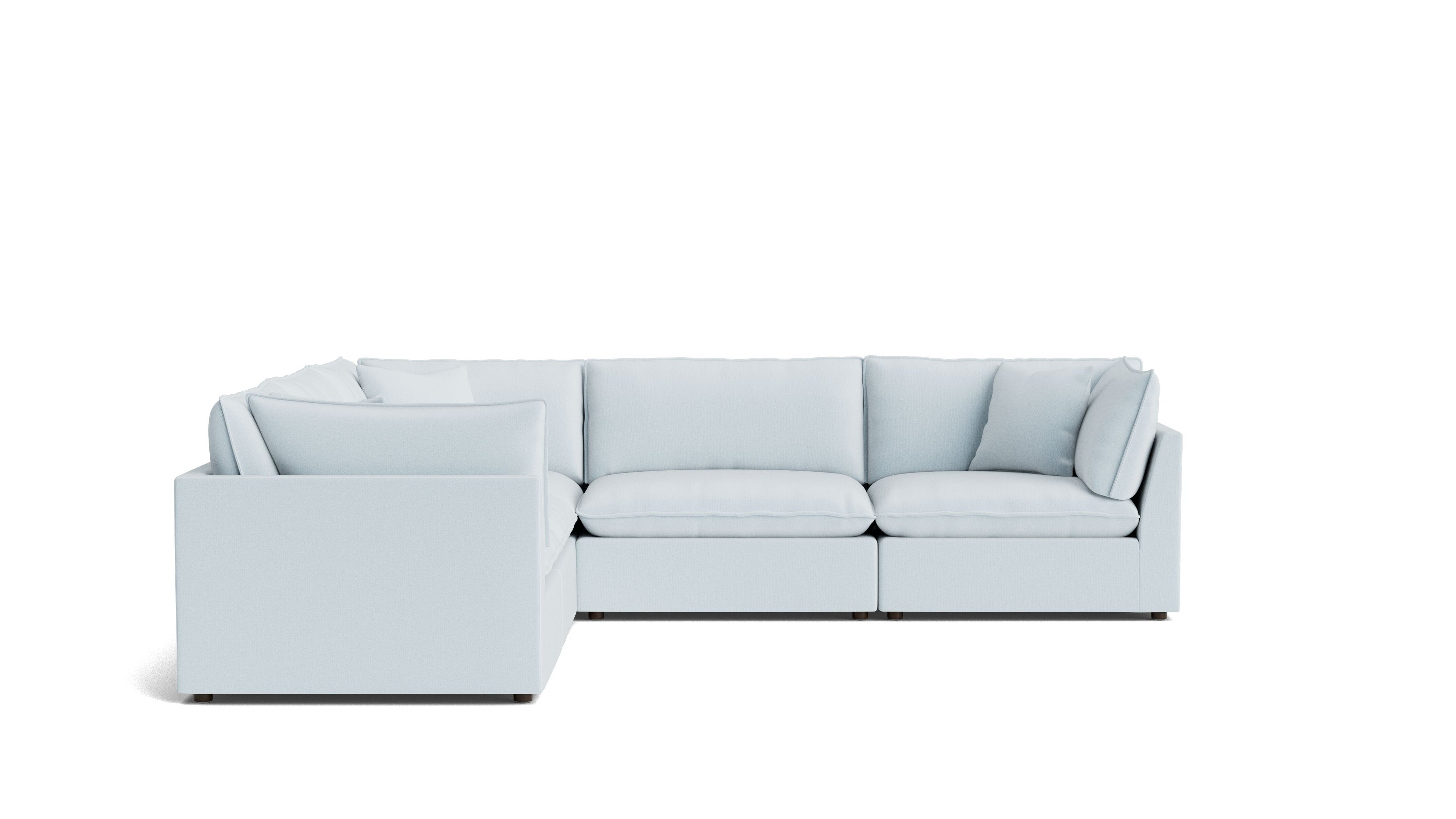 Chill Time 5-Piece Modular Sectional Closed, Cove
