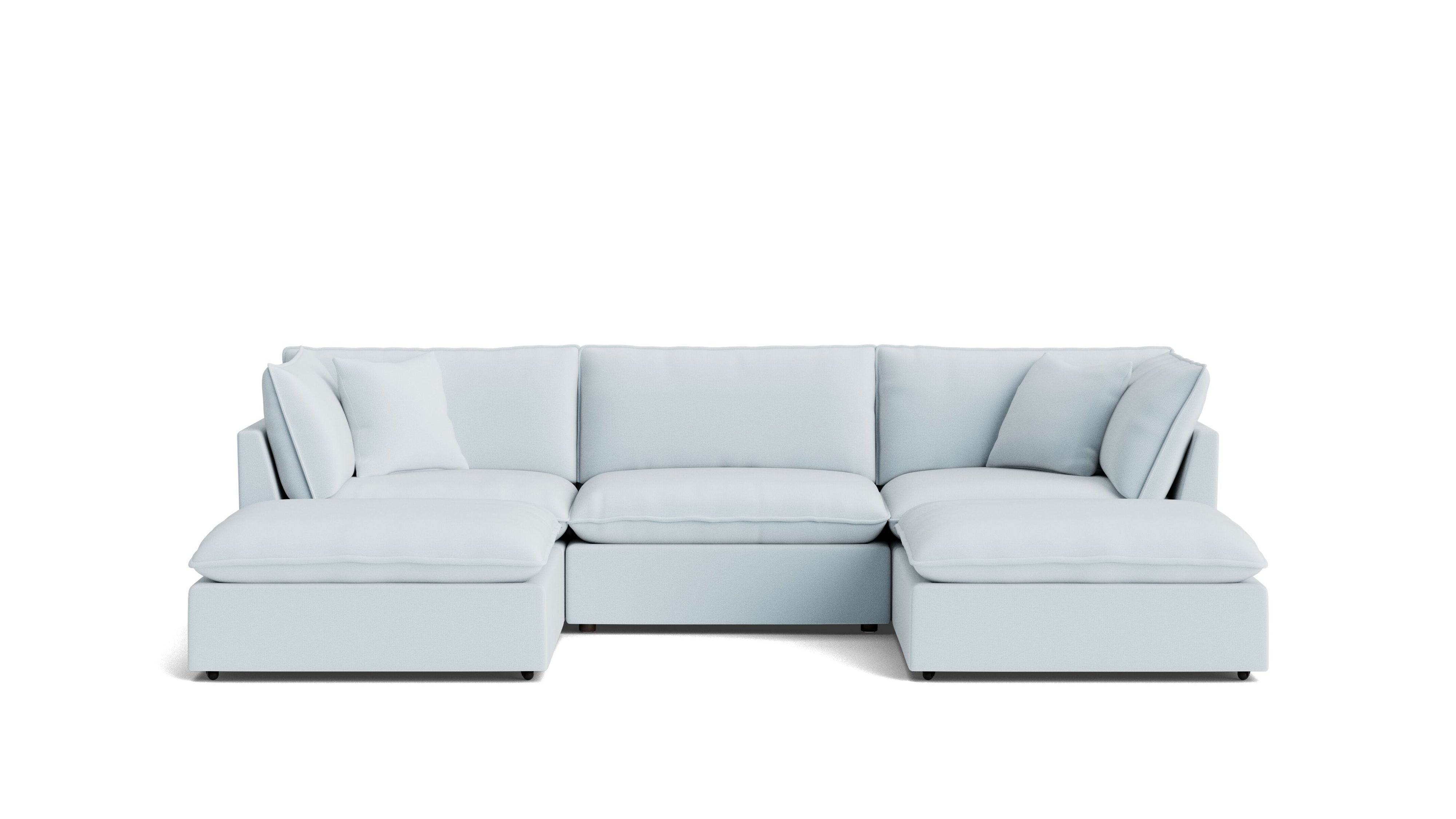Chill Time 5-Piece Modular U-Shaped Sectional, Cove