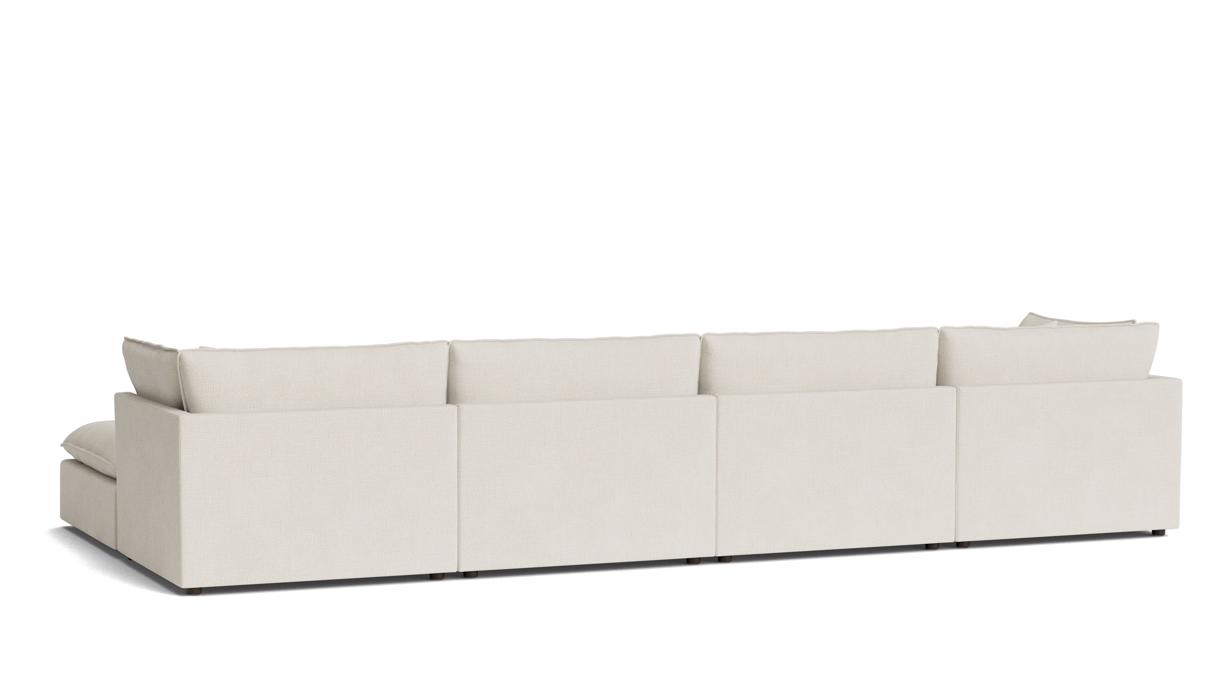 Chill Time 6 - Piece Modular U - Shaped Sectional, Birch - Sundays CompanySEC-YJ-054-024