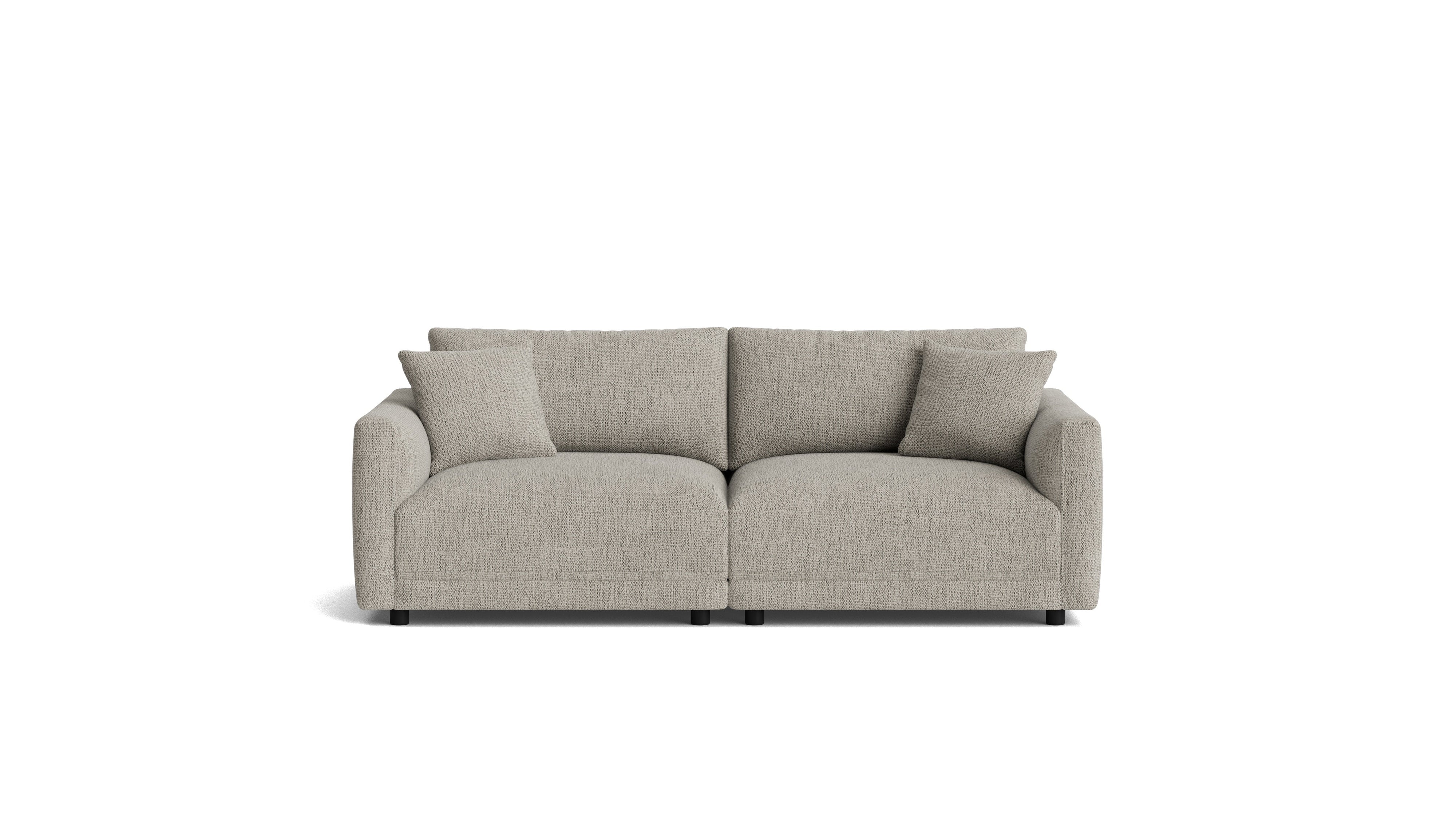 Soft Spot 2-Piece Modular Sofa, Oatmeal