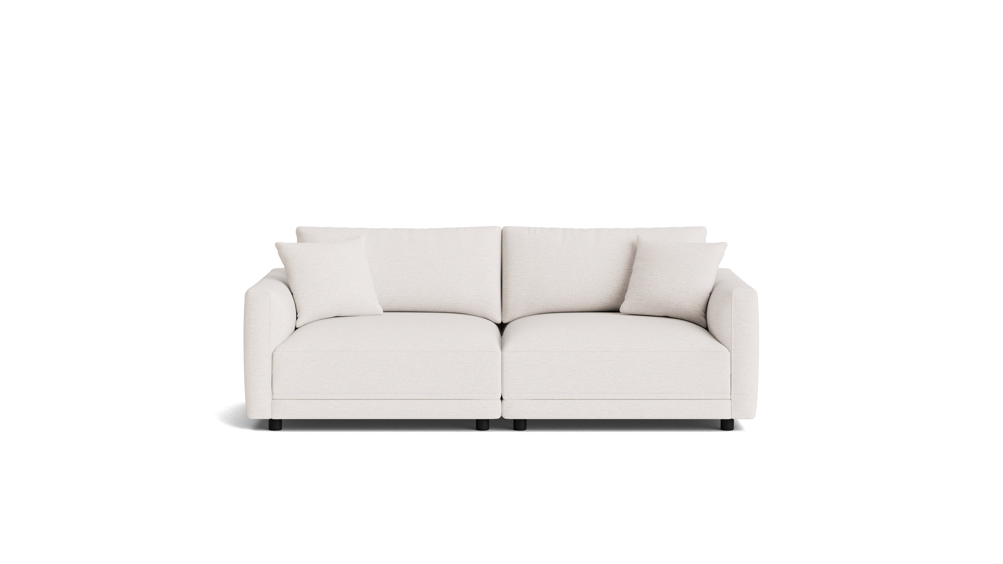 Soft Spot 2-Piece Modular Sofa, Nomad Snow