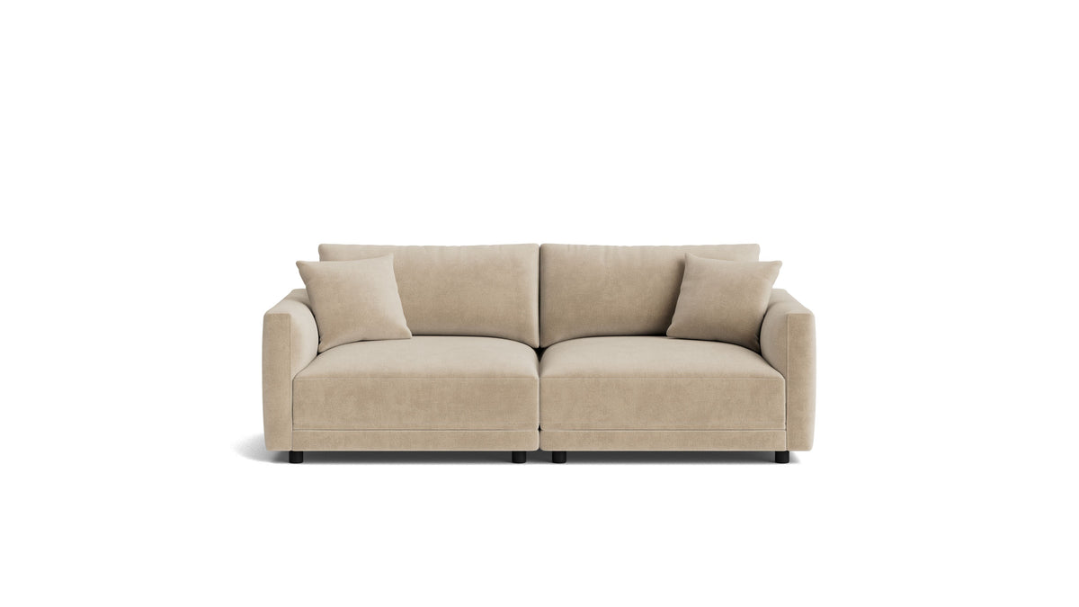 Soft Spot 2-Piece Modular Sofa, Cashew
