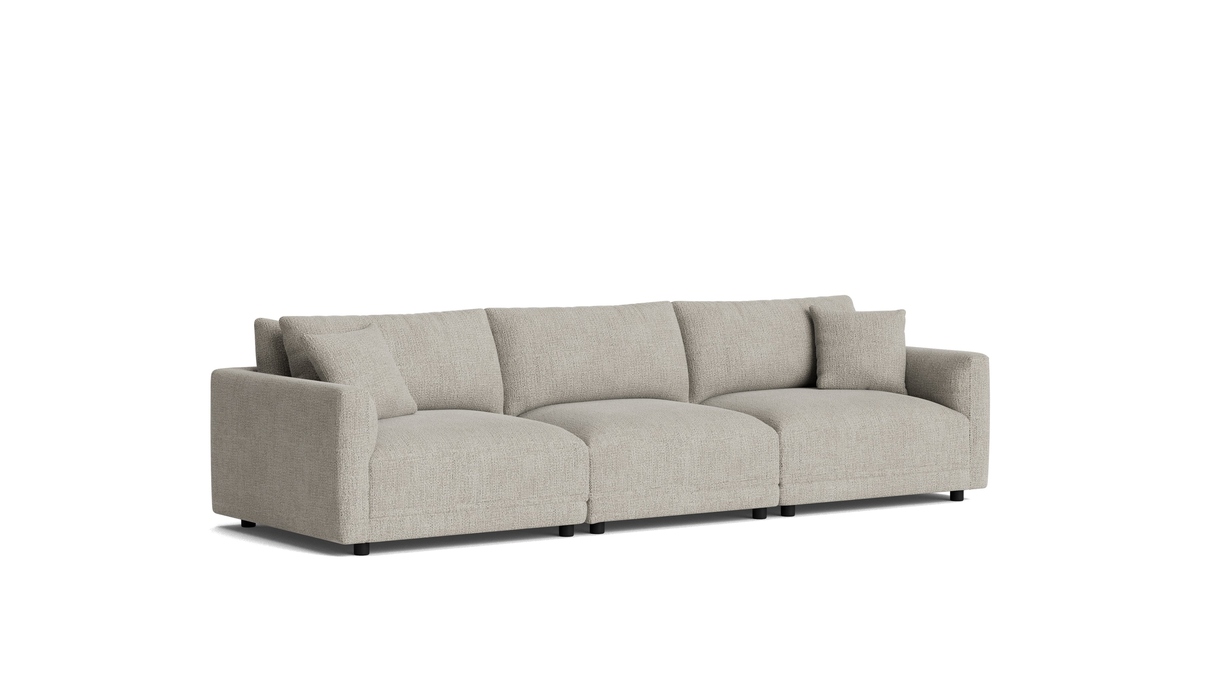 Soft Spot 3-Piece Modular Sofa, Oatmeal