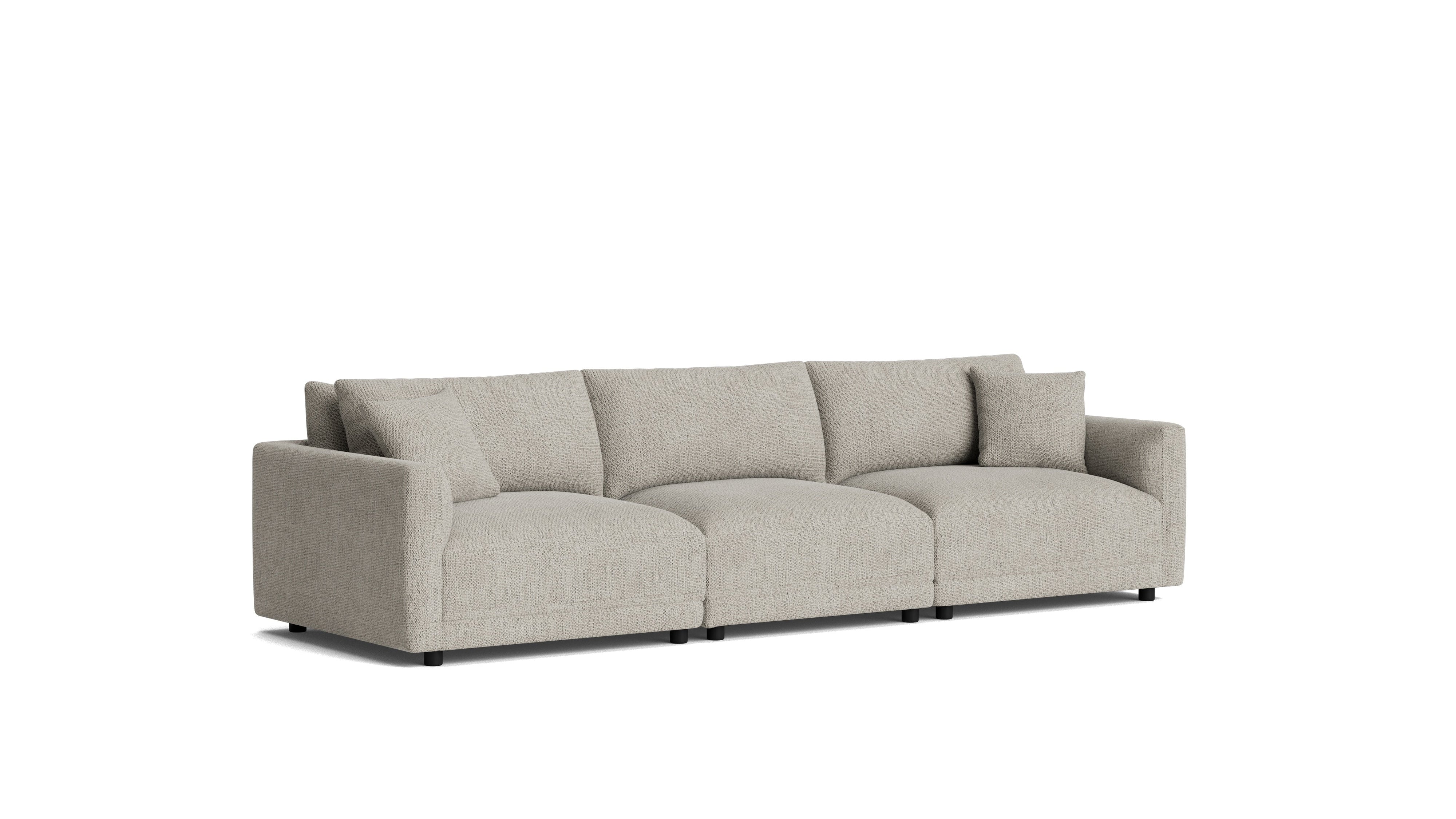 Soft Spot 3-Piece Modular Sofa, Oatmeal