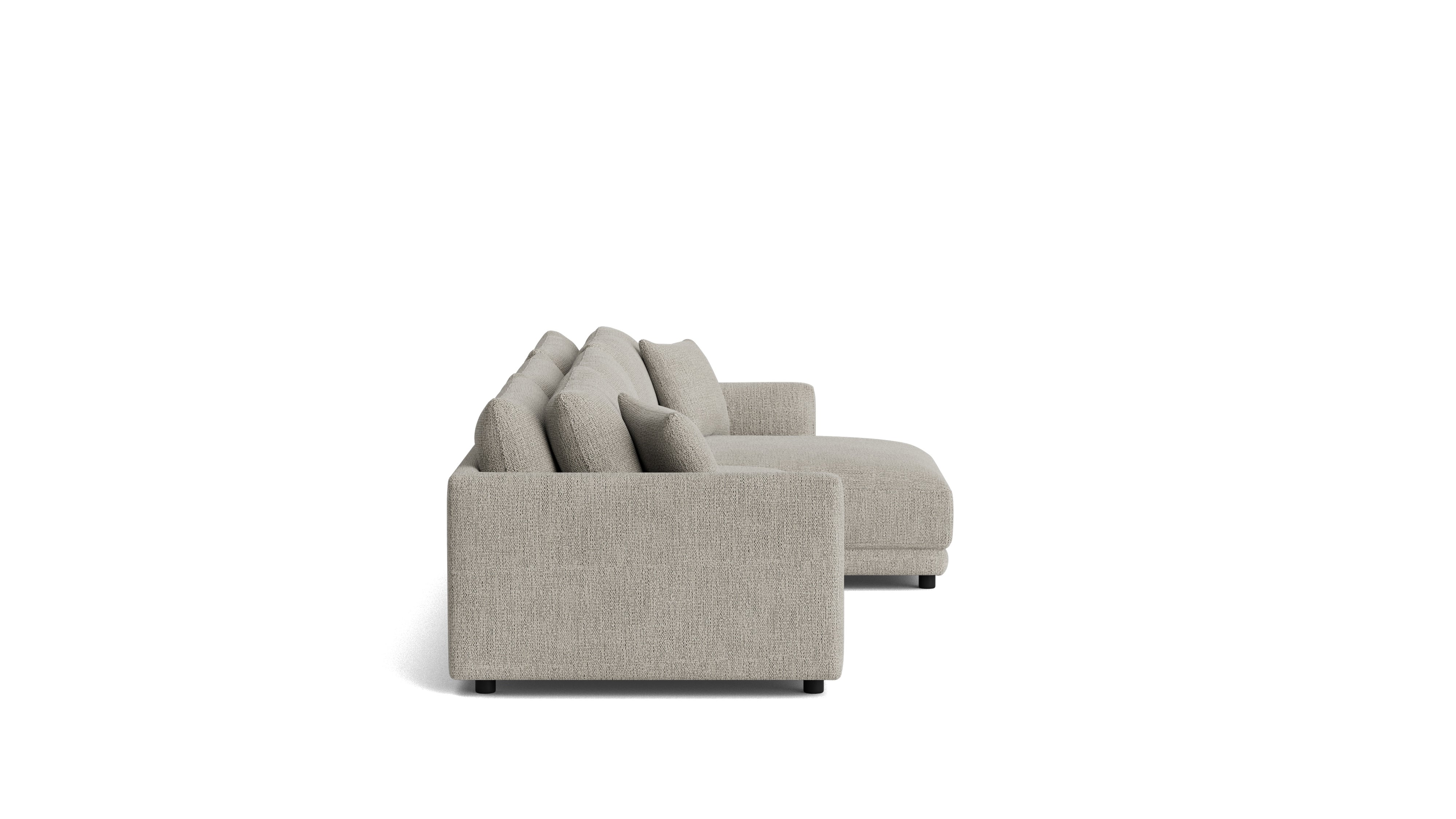 Soft Spot 3-Piece Modular Sectional Right, Oatmeal