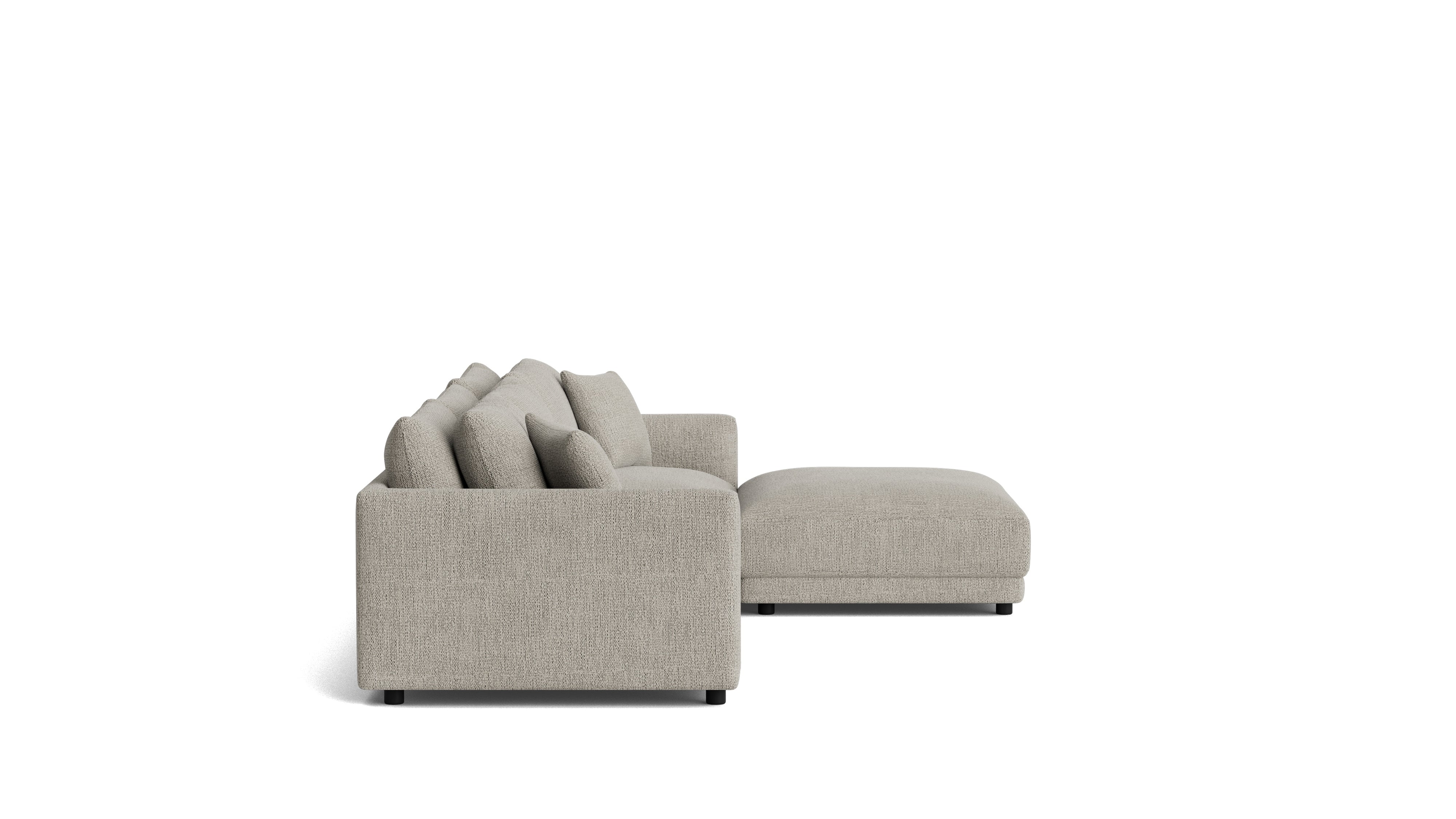 Soft Spot 4-Piece Modular Sectional, Oatmeal