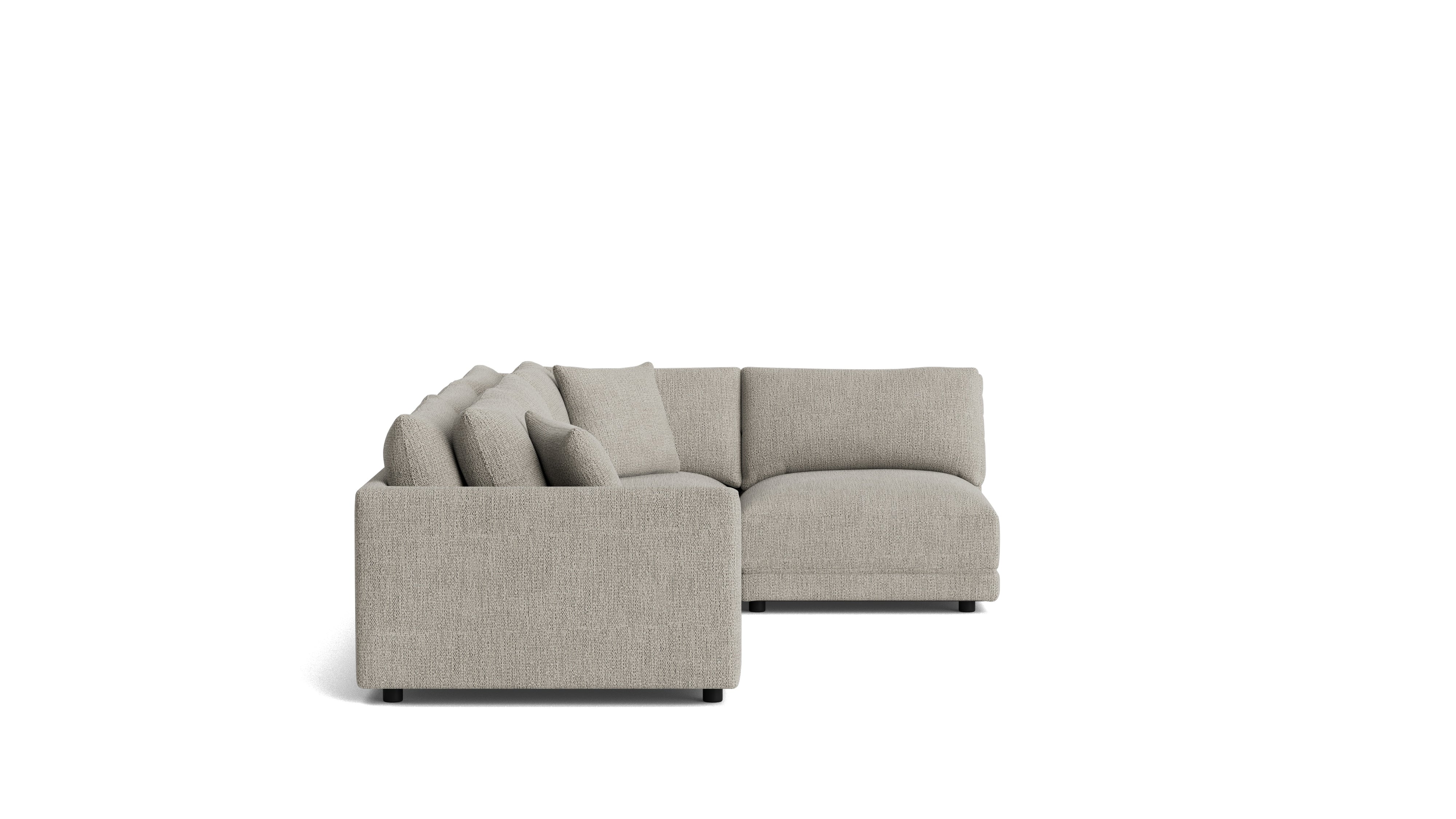 Soft Spot 4-Piece Modular Sectional Right, Oatmeal