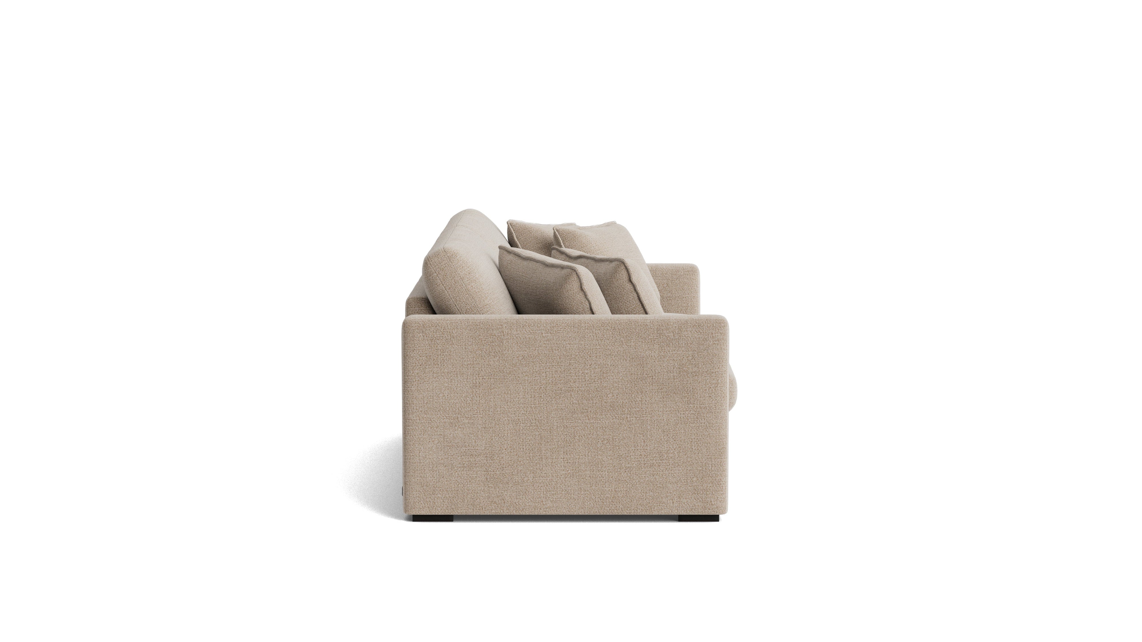 Lift Off Power Recliner 2-Piece Modular Sofa, Champagne