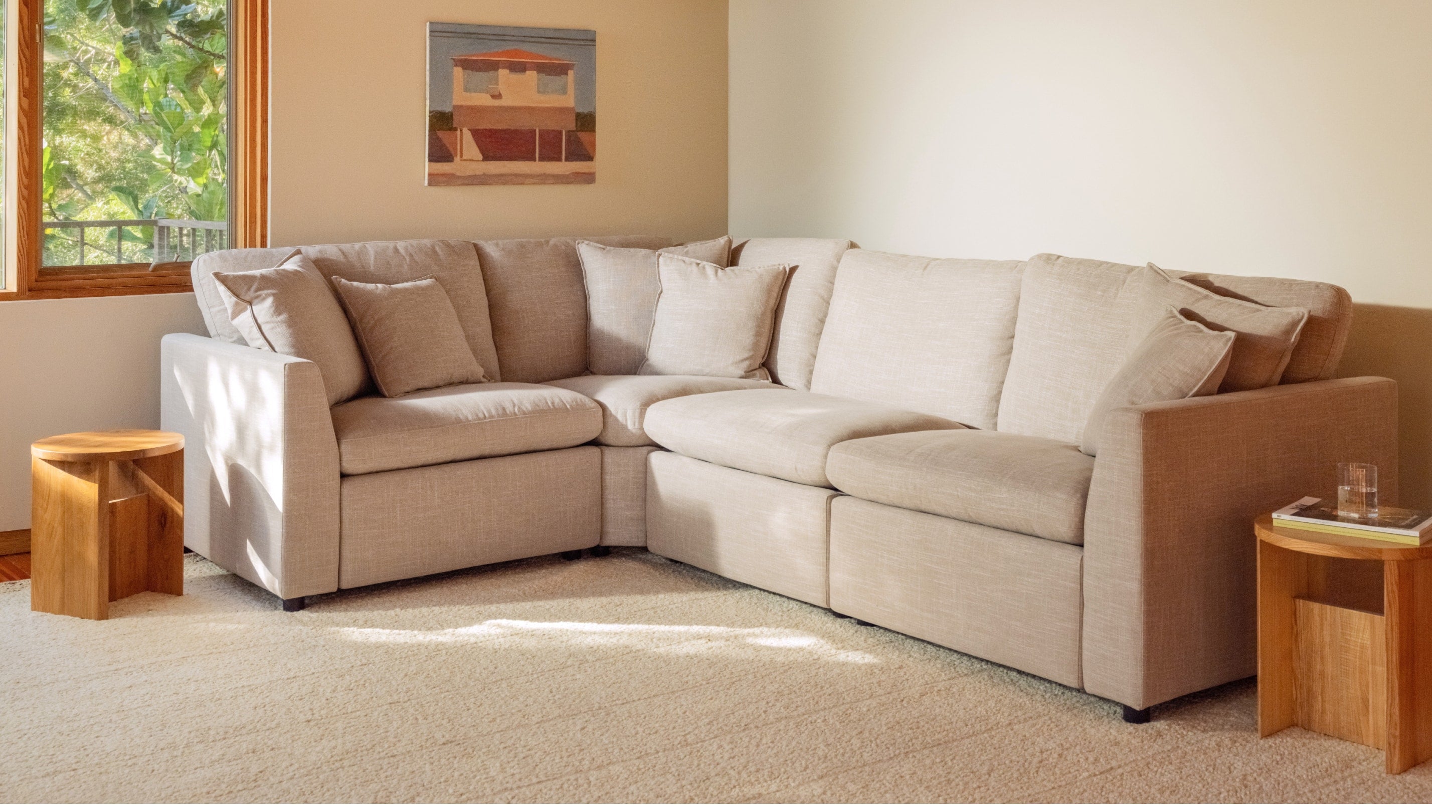 Sundays Company Lift Off Power Recliner Sectional - Thumbnail 3