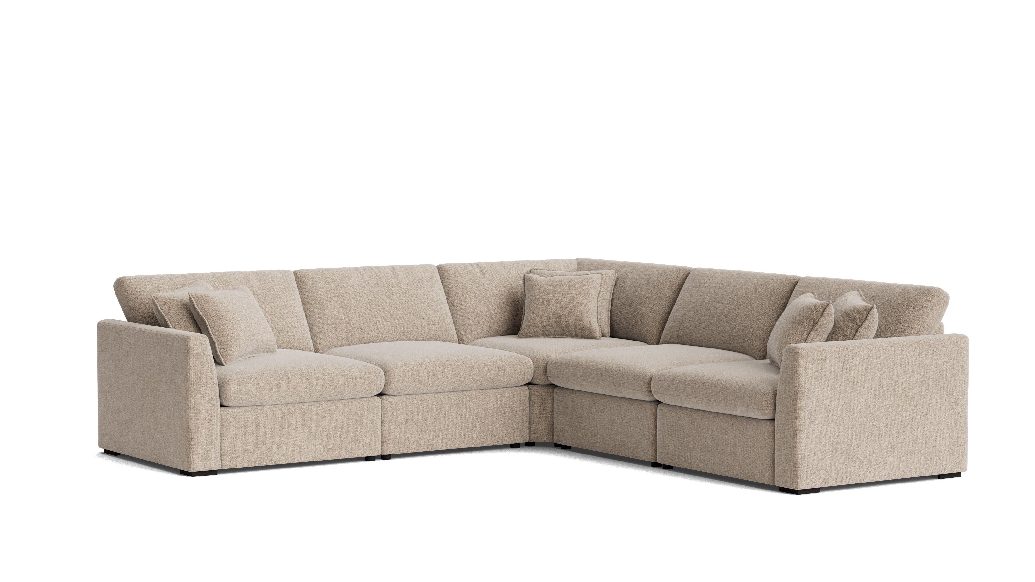 Lift Off Power Recliner 5-Piece Modular Sectional - Thumbnail 3