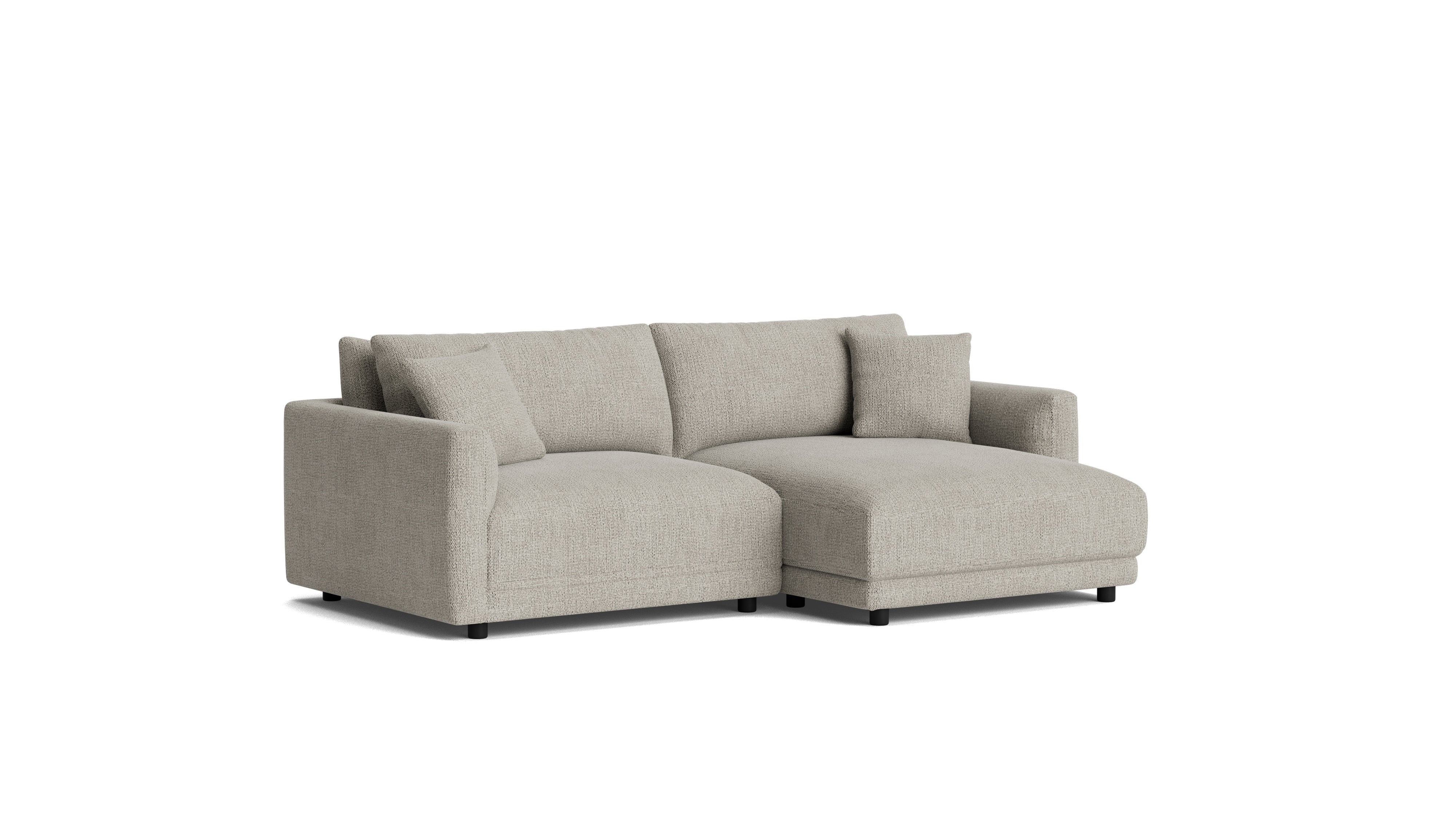 Soft Spot 2-Piece Modular Sectional Right, Oatmeal