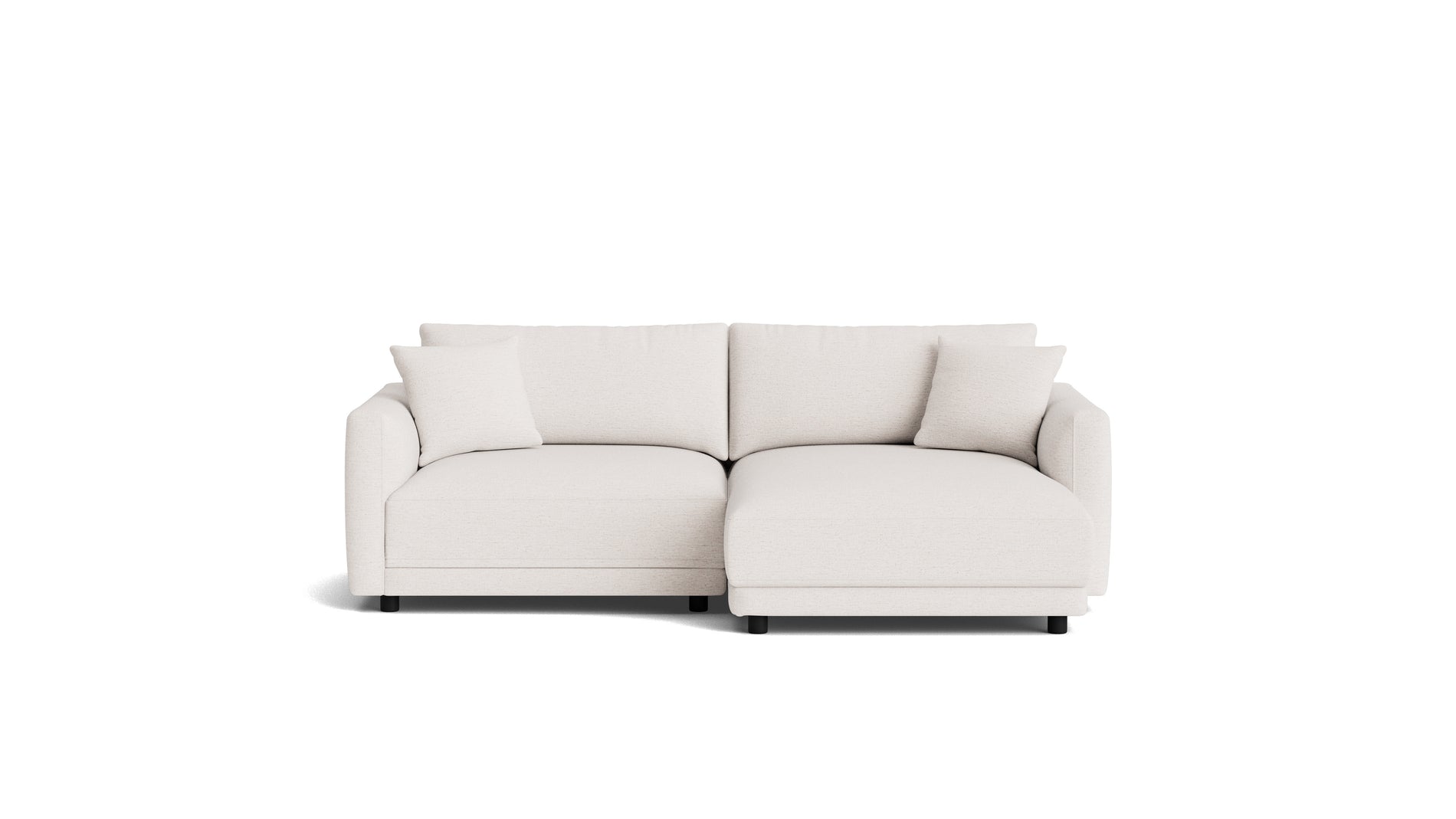 Soft Spot 2-Piece Modular Sectional Right, Nomad Snow_image