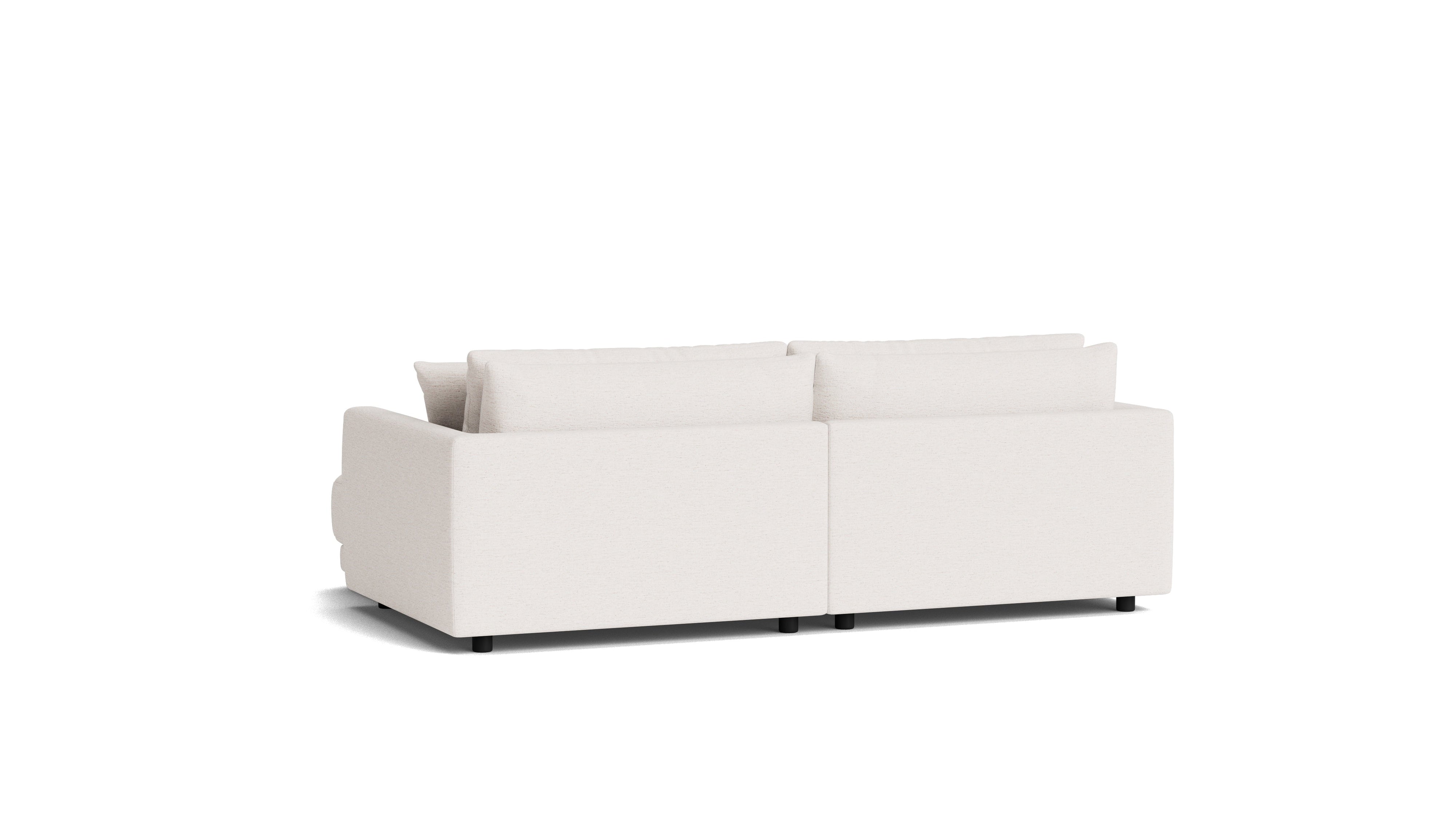 Soft Spot 2-Piece Modular Sectional Right, Nomad Snow