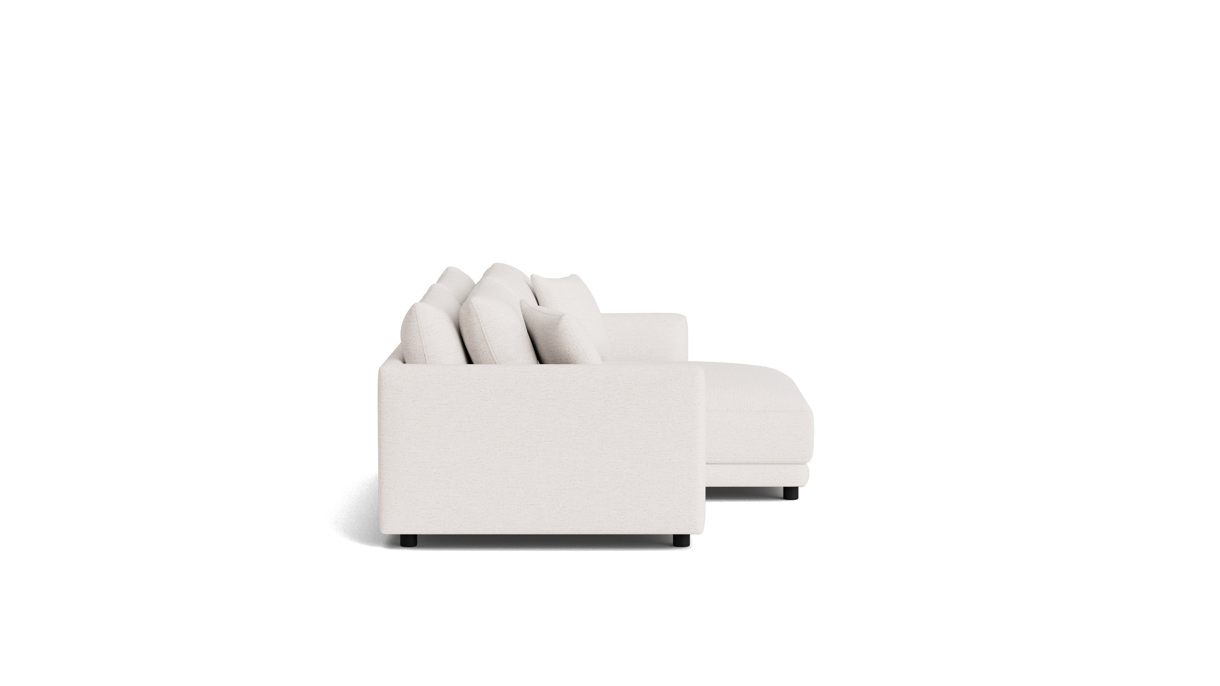 Soft Spot 2-Piece Modular Sectional Right, Nomad Snow