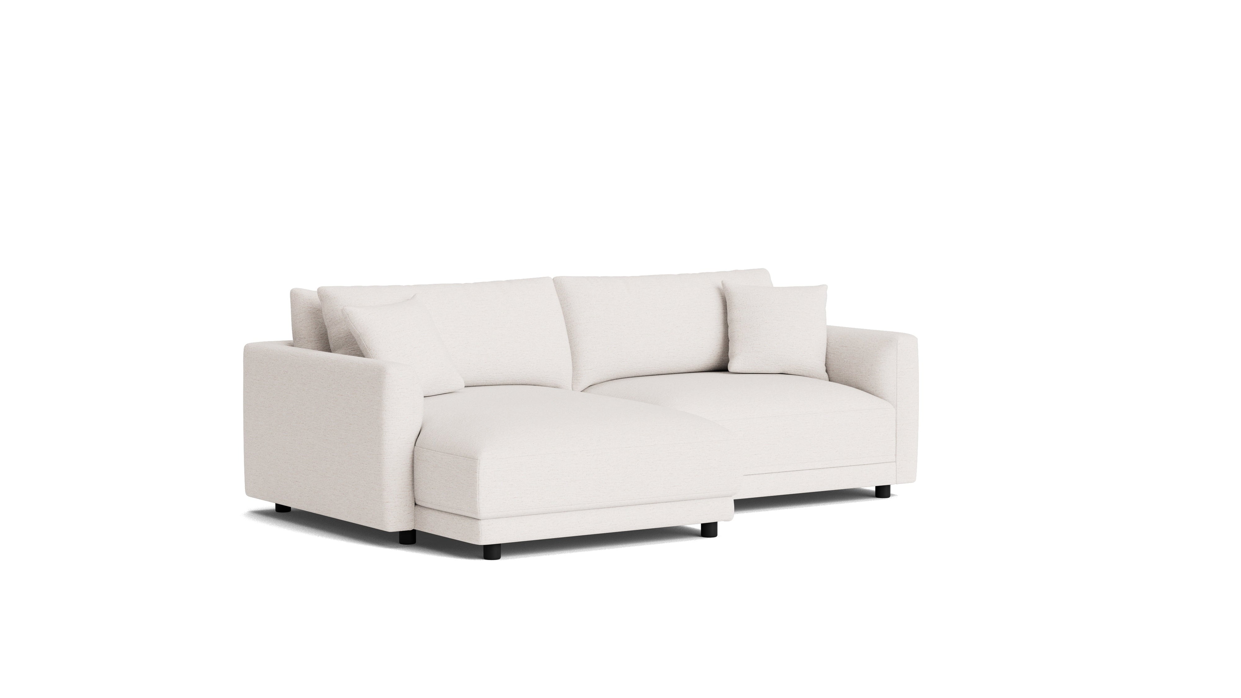 Soft Spot 2-Piece Modular Sectional Left, Nomad Snow