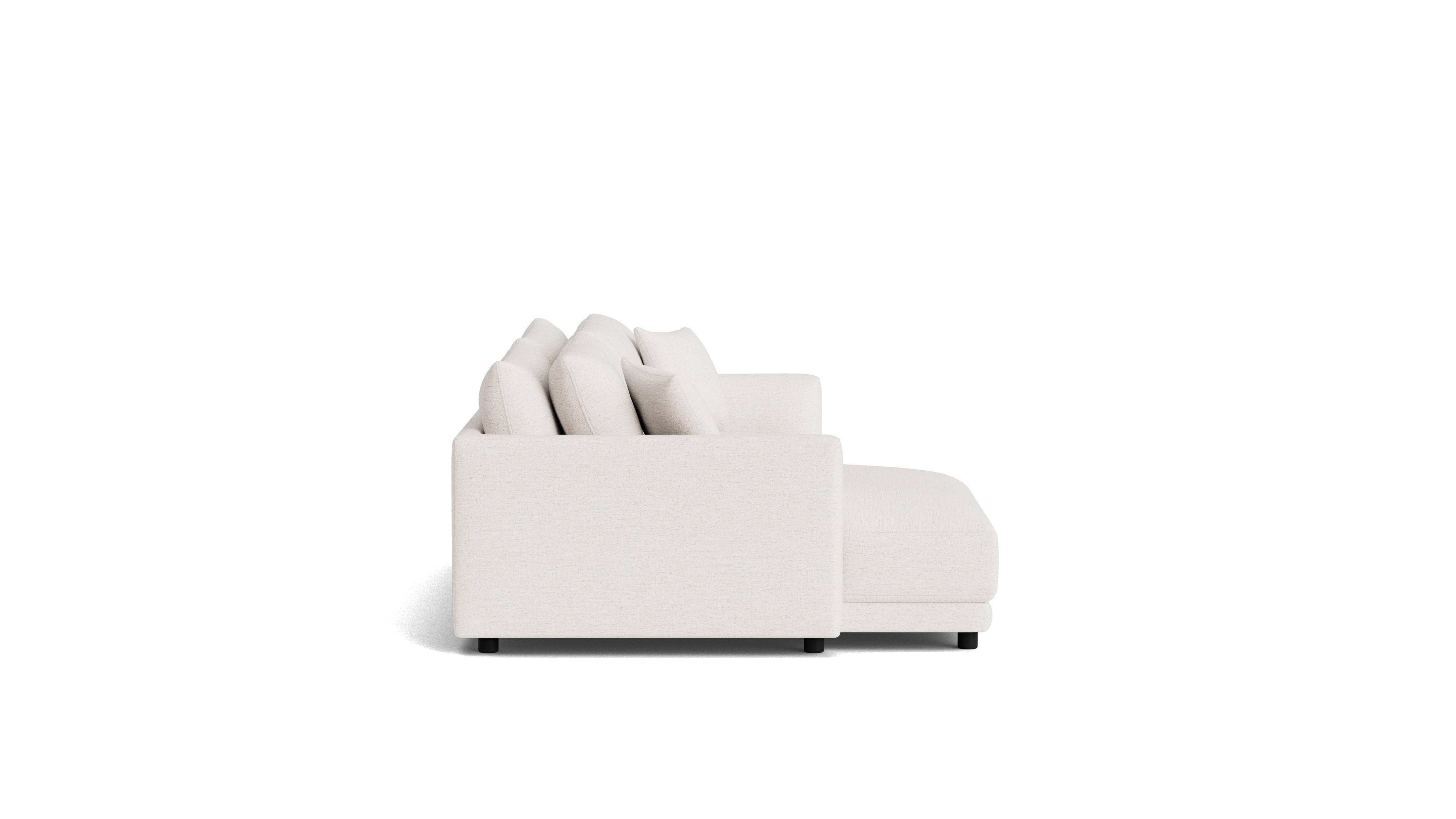 Soft Spot 2-Piece Modular Sectional Left, Nomad Snow