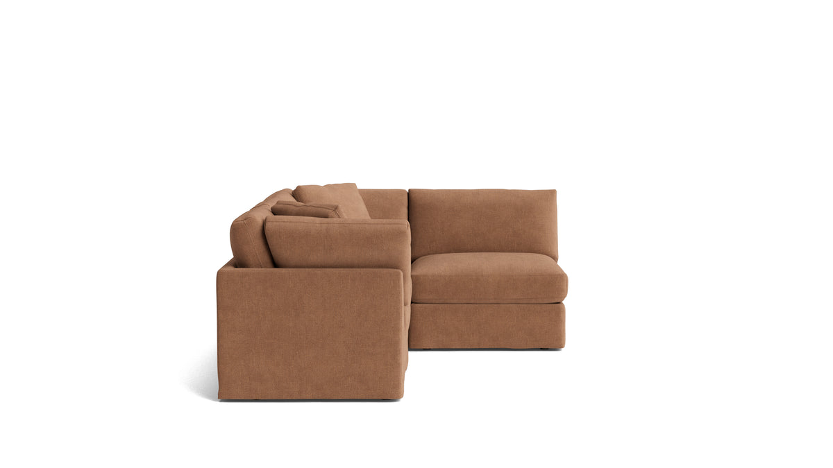Get Together™ 4-Piece Modular Sectional Armless, Standard, Spice — alternate view
