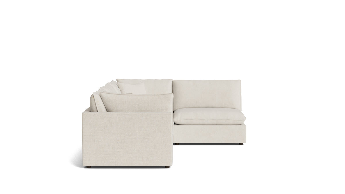 Chill Time 4-Piece Modular Sectional Armless, Birch — alternate view